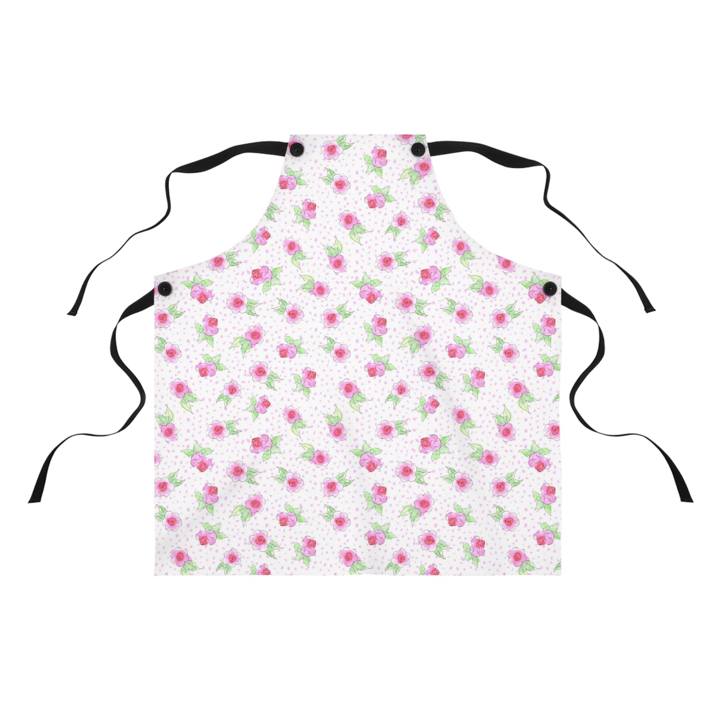 Maria’s Pink Roses Apron