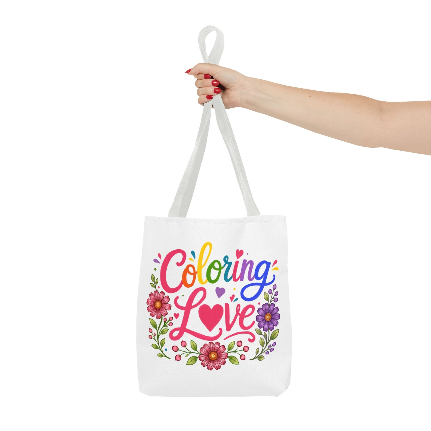 Coloring Love Tote Bag