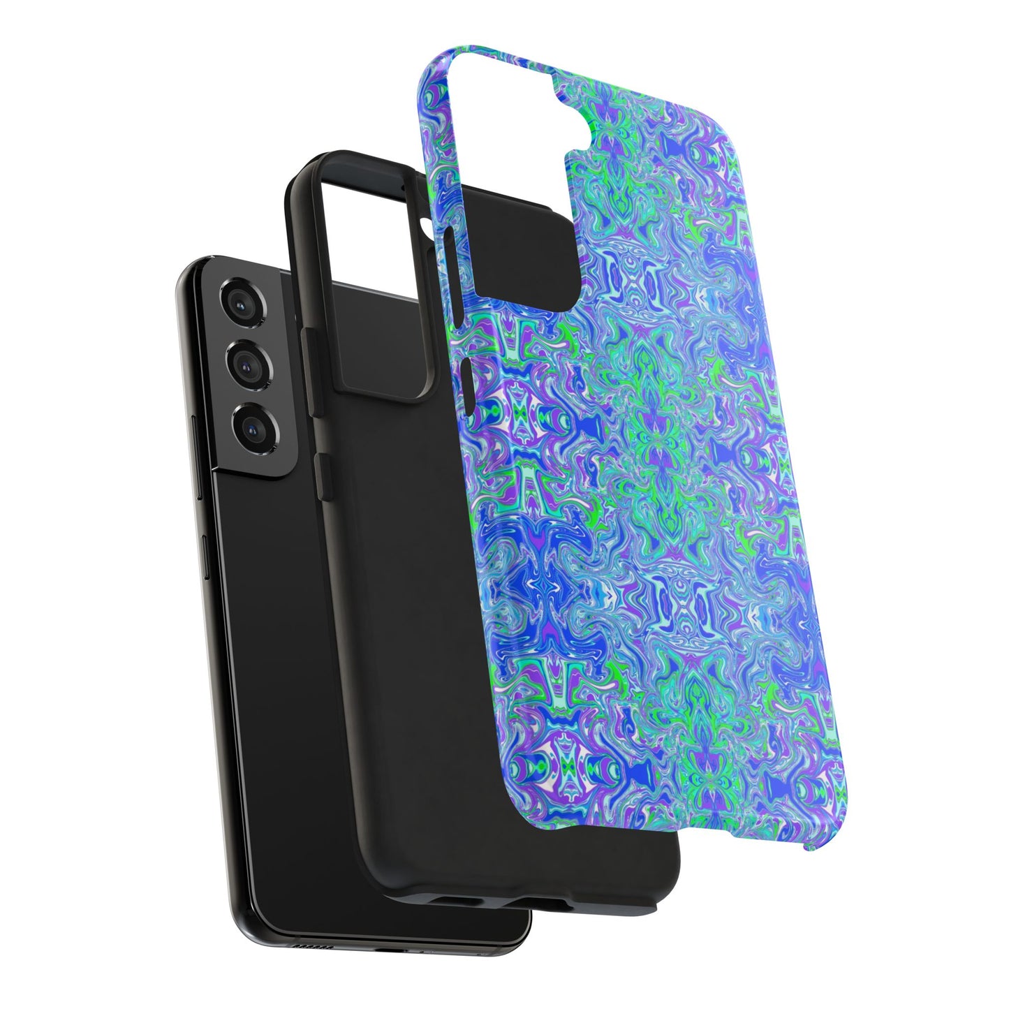 Boho Lavender Garden Tough Phone Cases