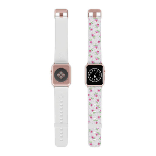 Maria’s Pink Roses Watch Band for Apple Watch