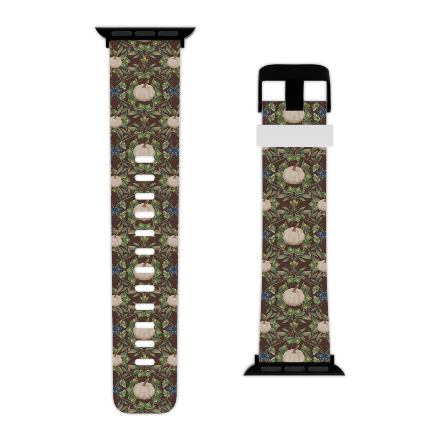 White Pumpkins Watch Band for Apple Watch