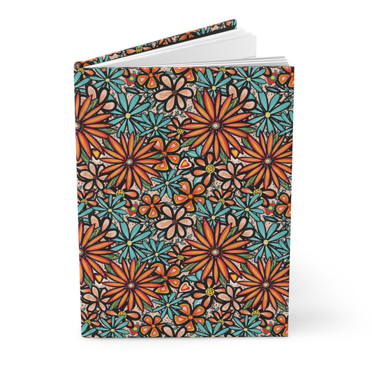 Flower Power Hardcover Journal Matte