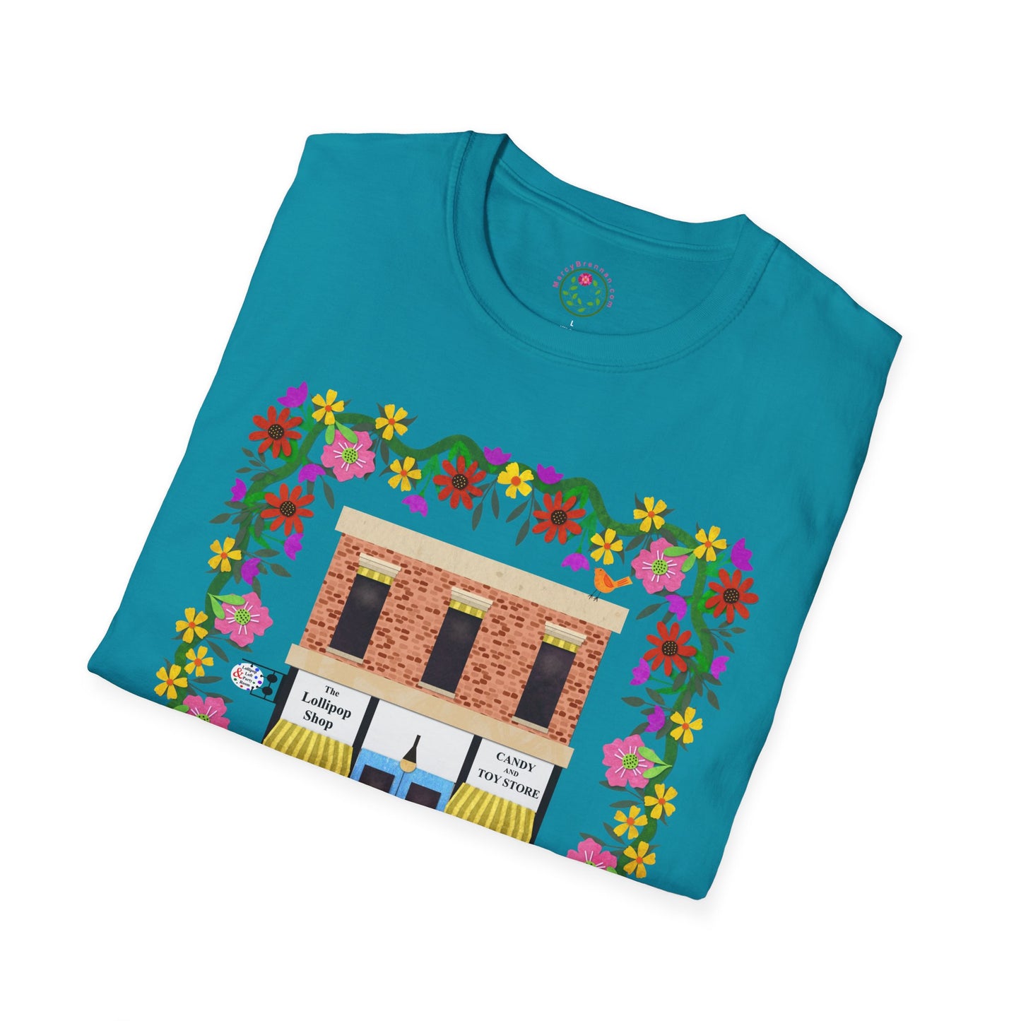 Lollipop Shop Collage Softstyle T-Shirt