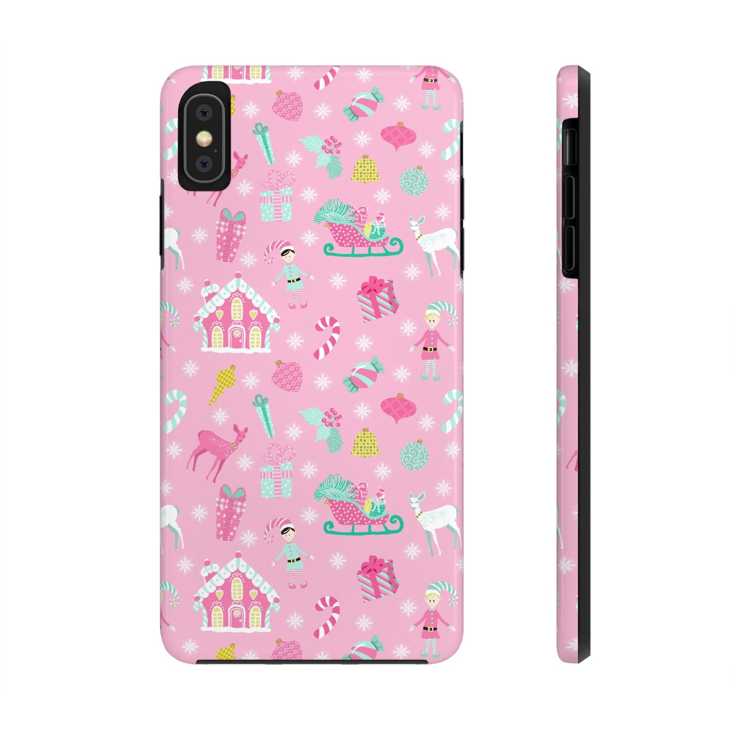 Pastel Christmas Tough Phone Cases