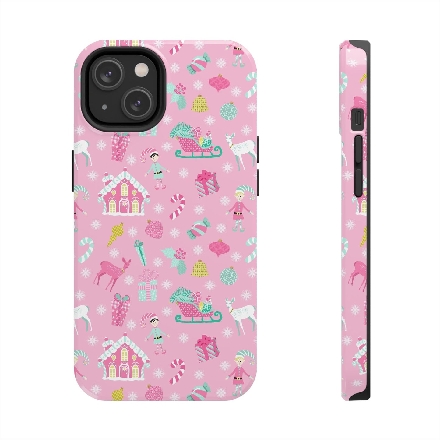 Pastel Christmas Tough Phone Cases