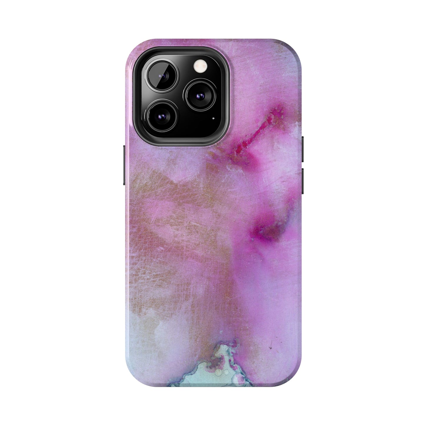 Abstract Soft Pinks Tough Phone Cases