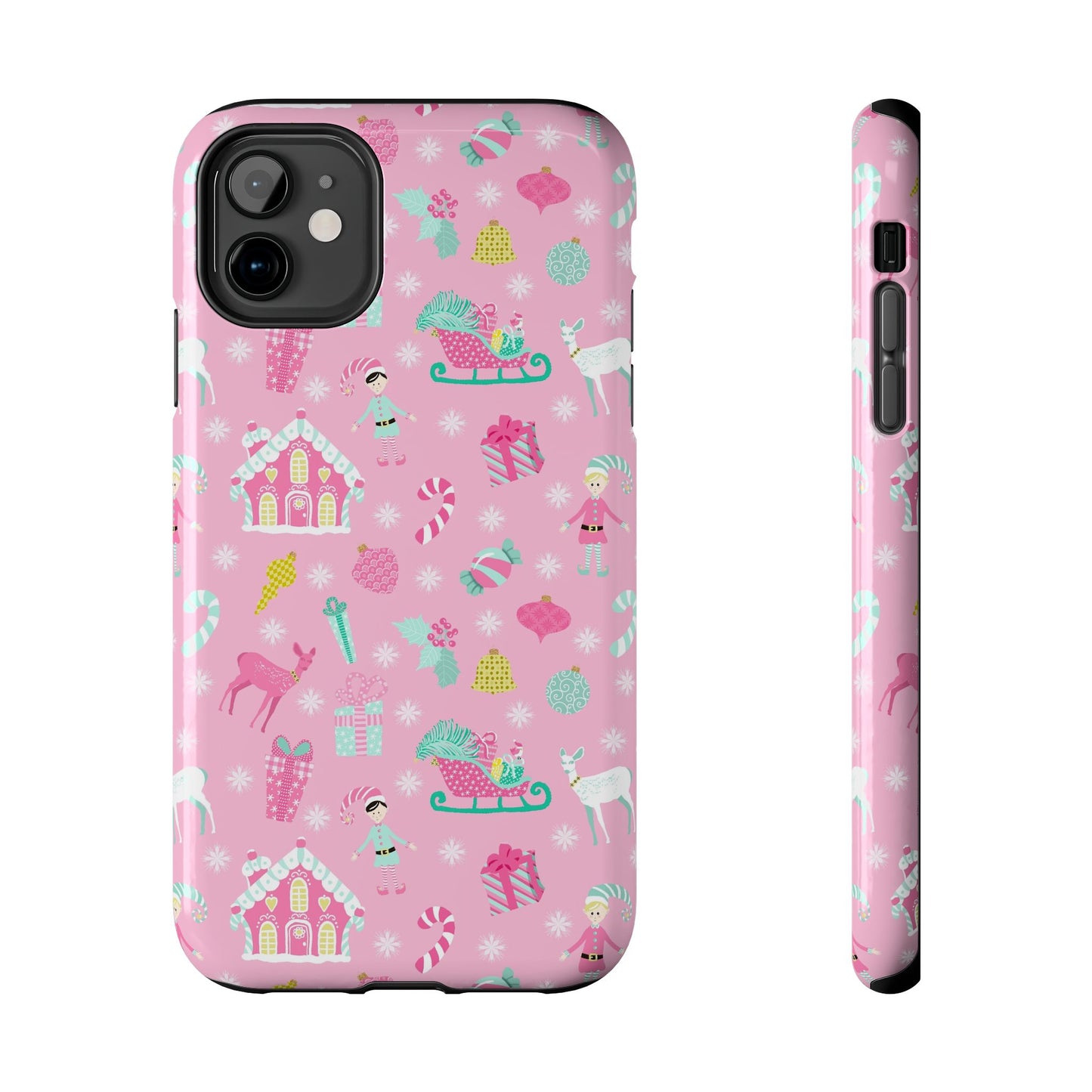 Pastel Christmas Tough Phone Cases