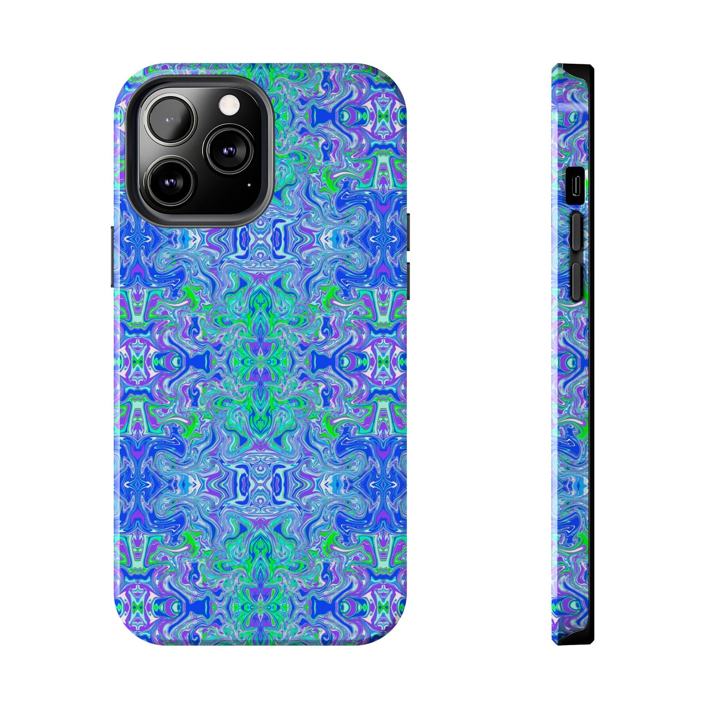 Boho Lavender Garden Tough Phone Cases