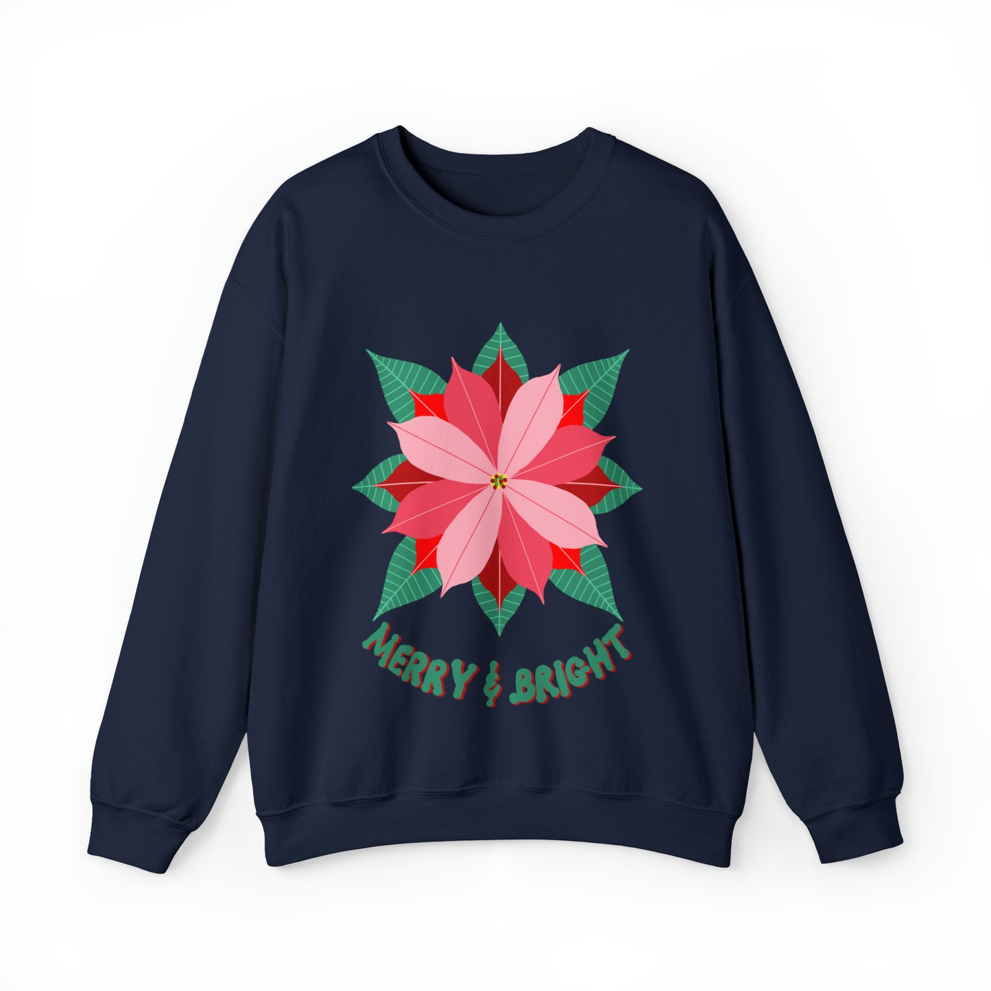 Poinsettias Unisex Heavy Blend™ Crewneck Sweatshirt