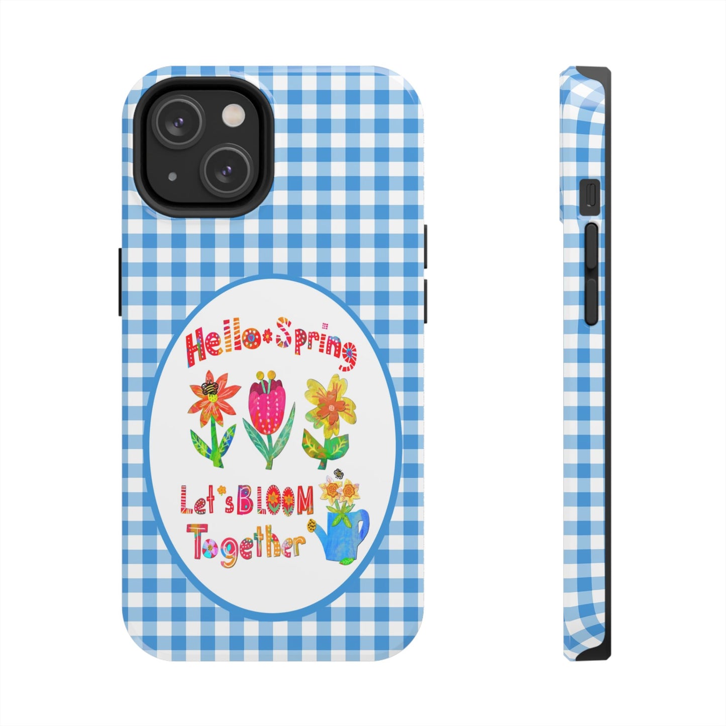 Hello Spring Collage Tough Phone Cases