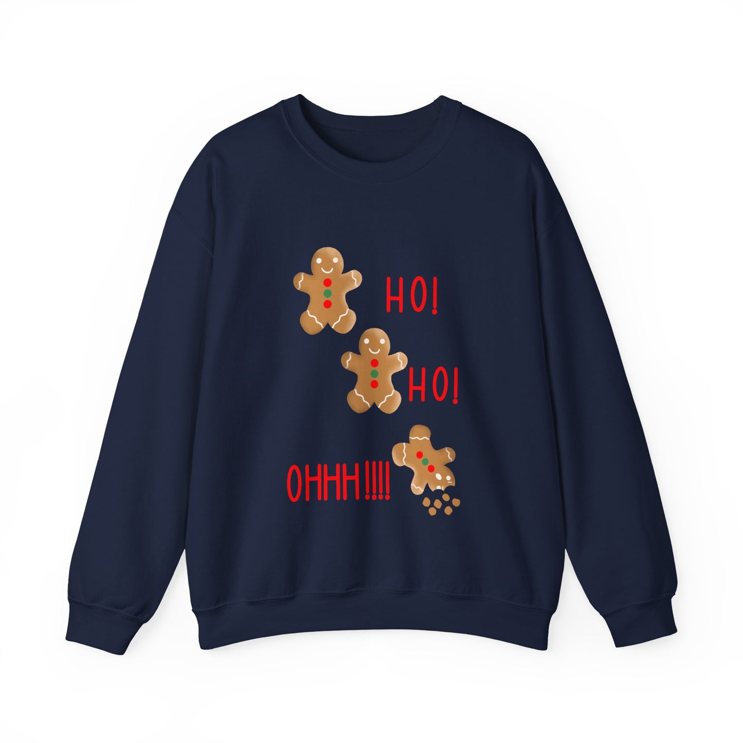 Gingerbread Men & Hearts Unisex Heavy Blend™ Crewneck Sweatshirt