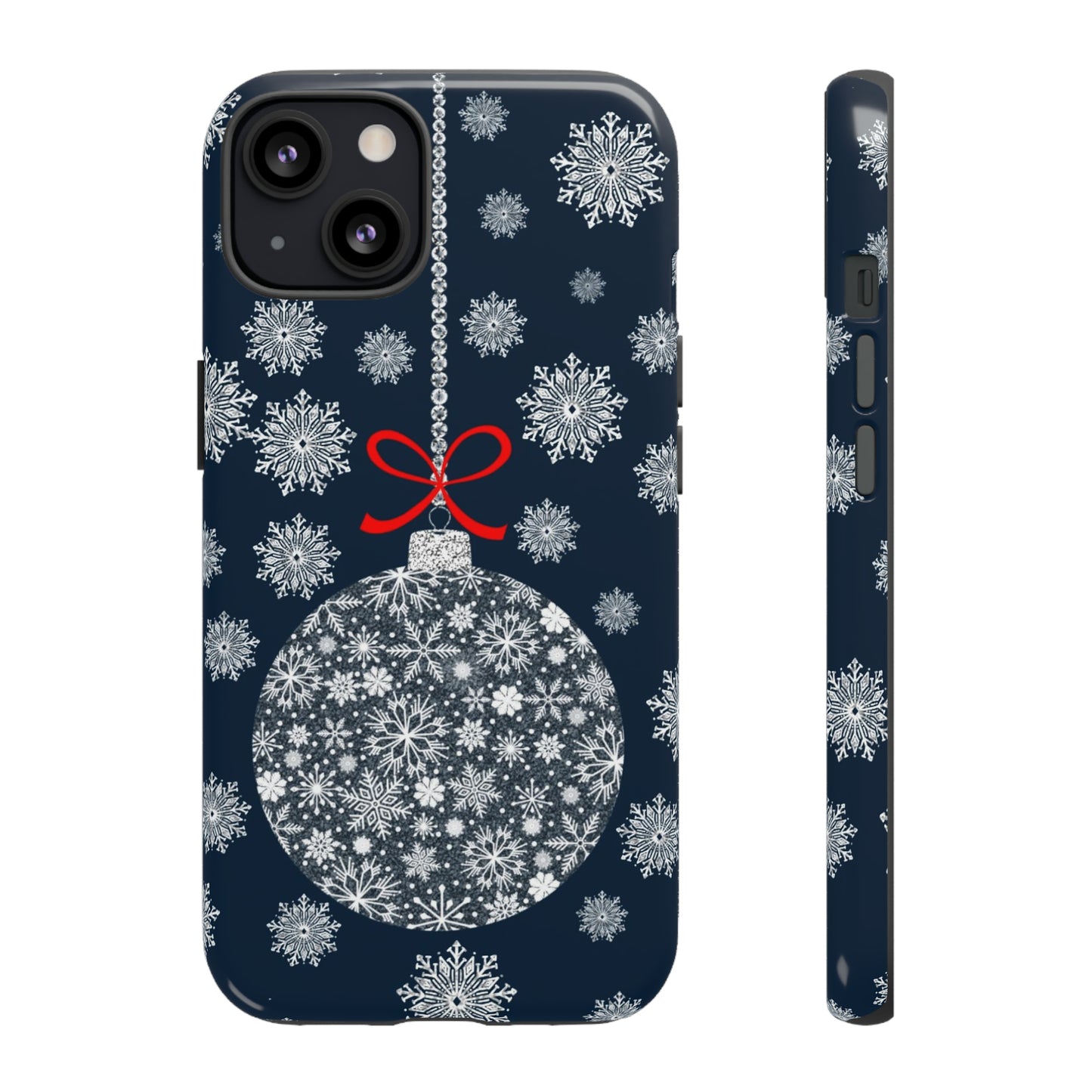 Sparkly Snowflake Bauble Tough Cases - Snowflake Bauble phone case