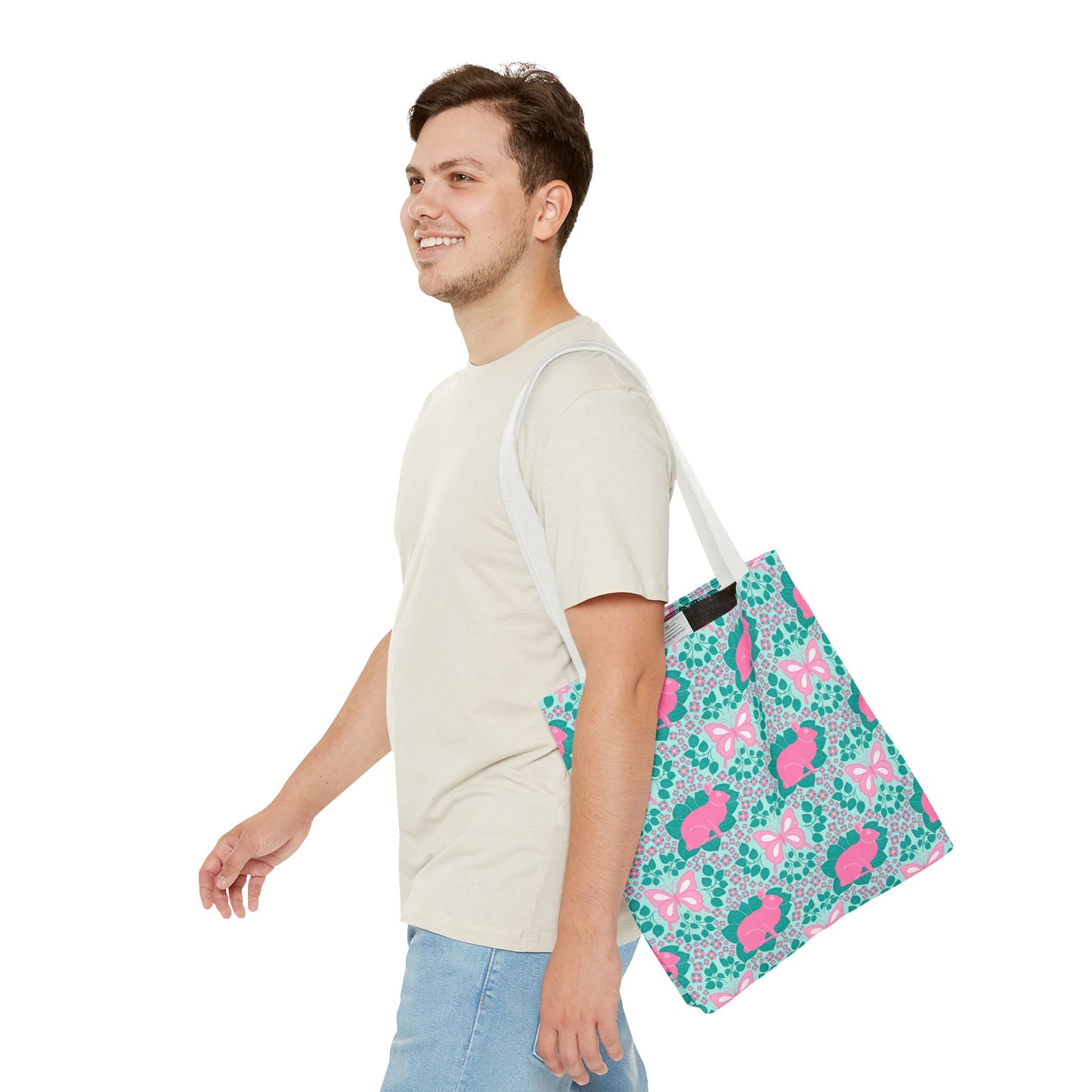 Bunnies & Butterflies Tote Bag