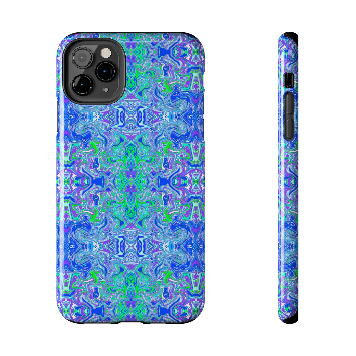 Boho Lavender Garden Tough Phone Cases