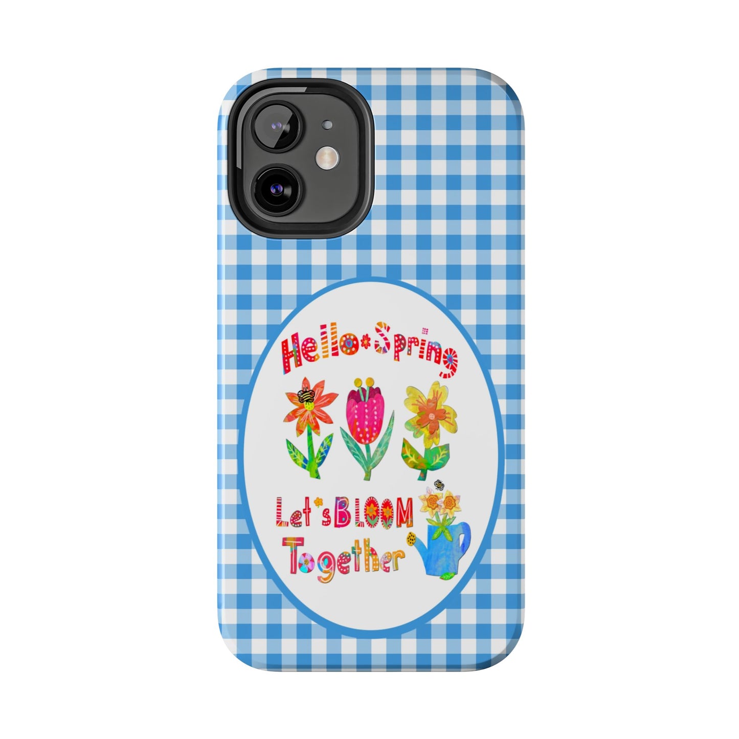 Hello Spring Collage Tough Phone Cases