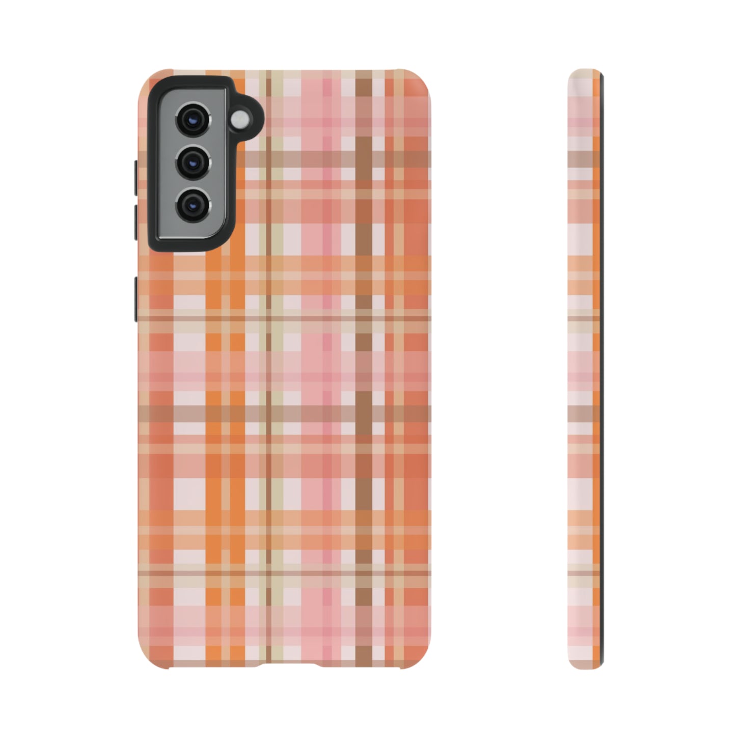 Soft Autumn Plaid Tough Cases