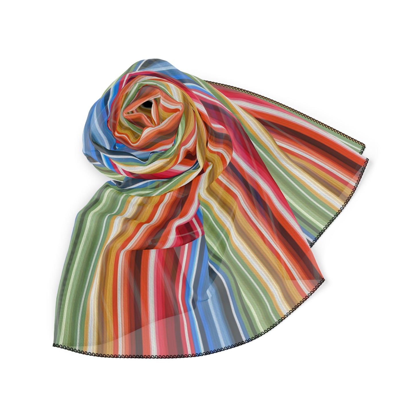 Frida Serape Poly Scarf