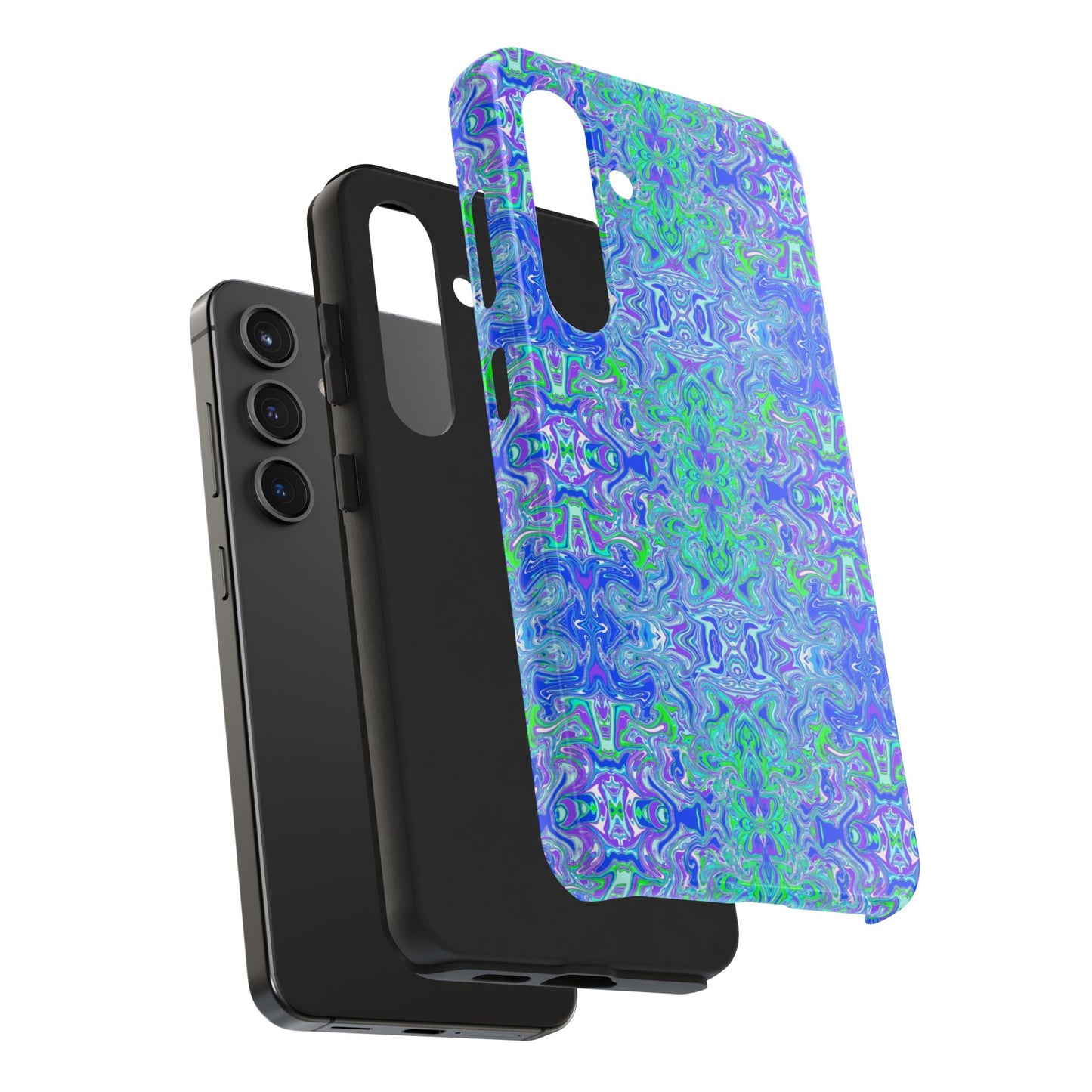 Boho Lavender Garden Tough Phone Cases