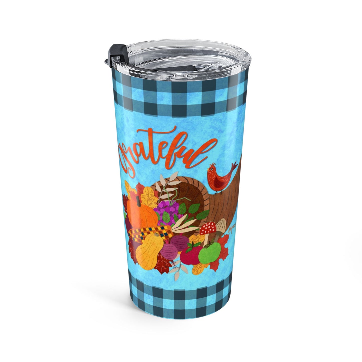 Cornucopia Collage Tumbler
