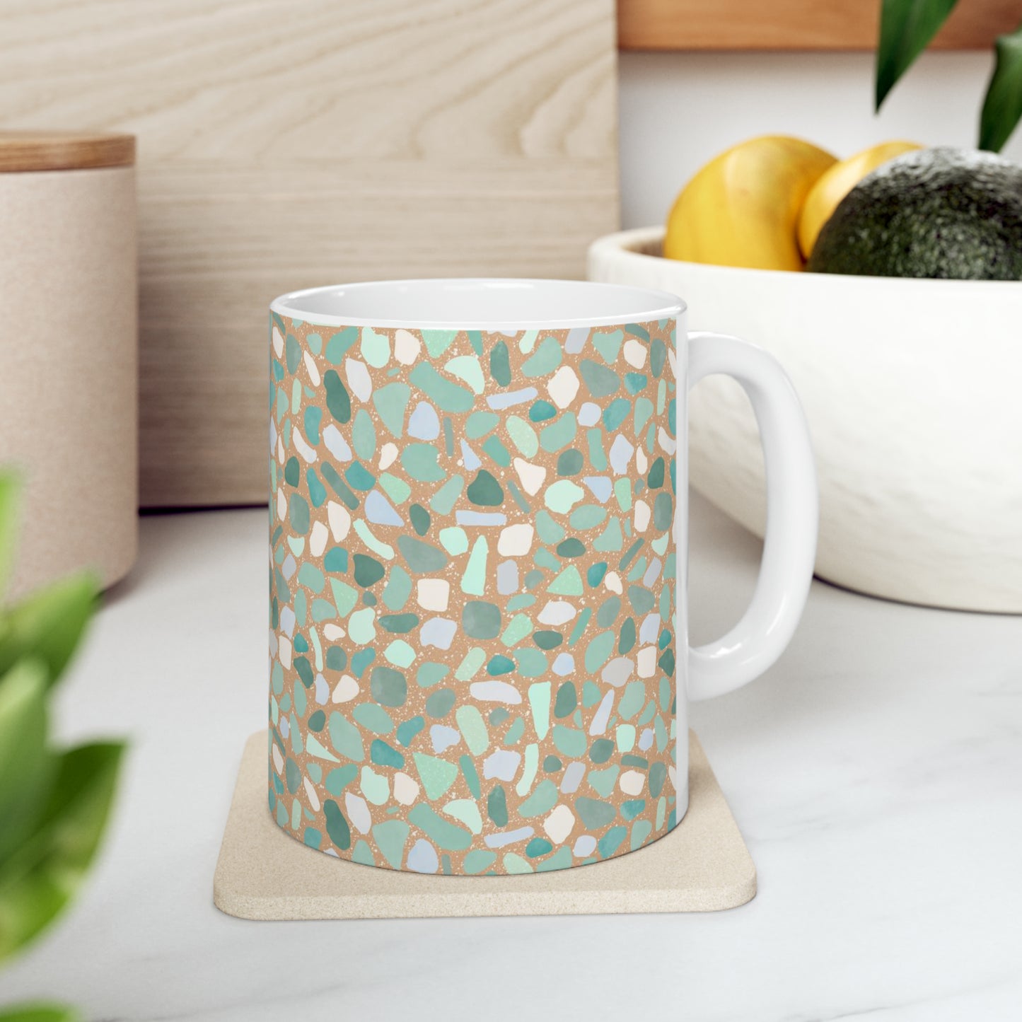 Seaglass Ceramic Mug 11oz