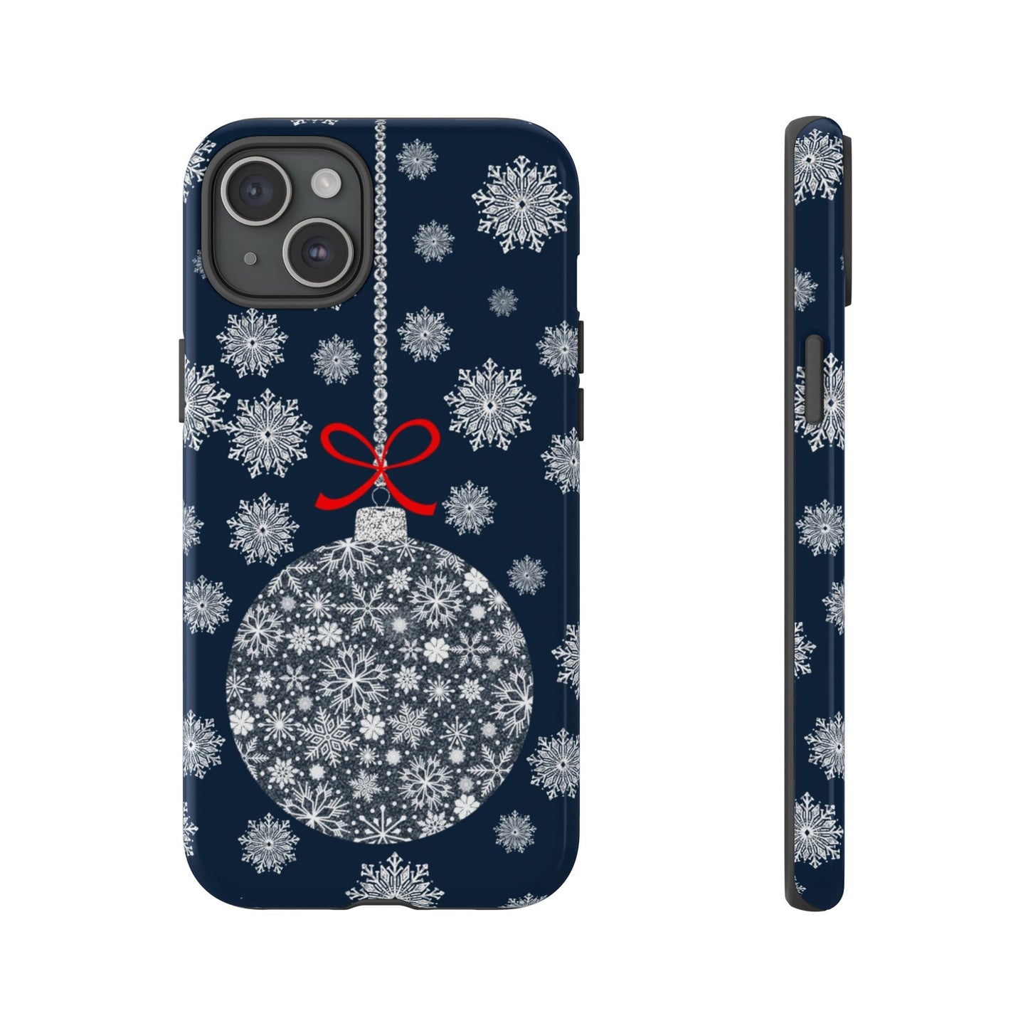 Sparkly Snowflake Bauble Tough Cases - Snowflake Bauble phone case