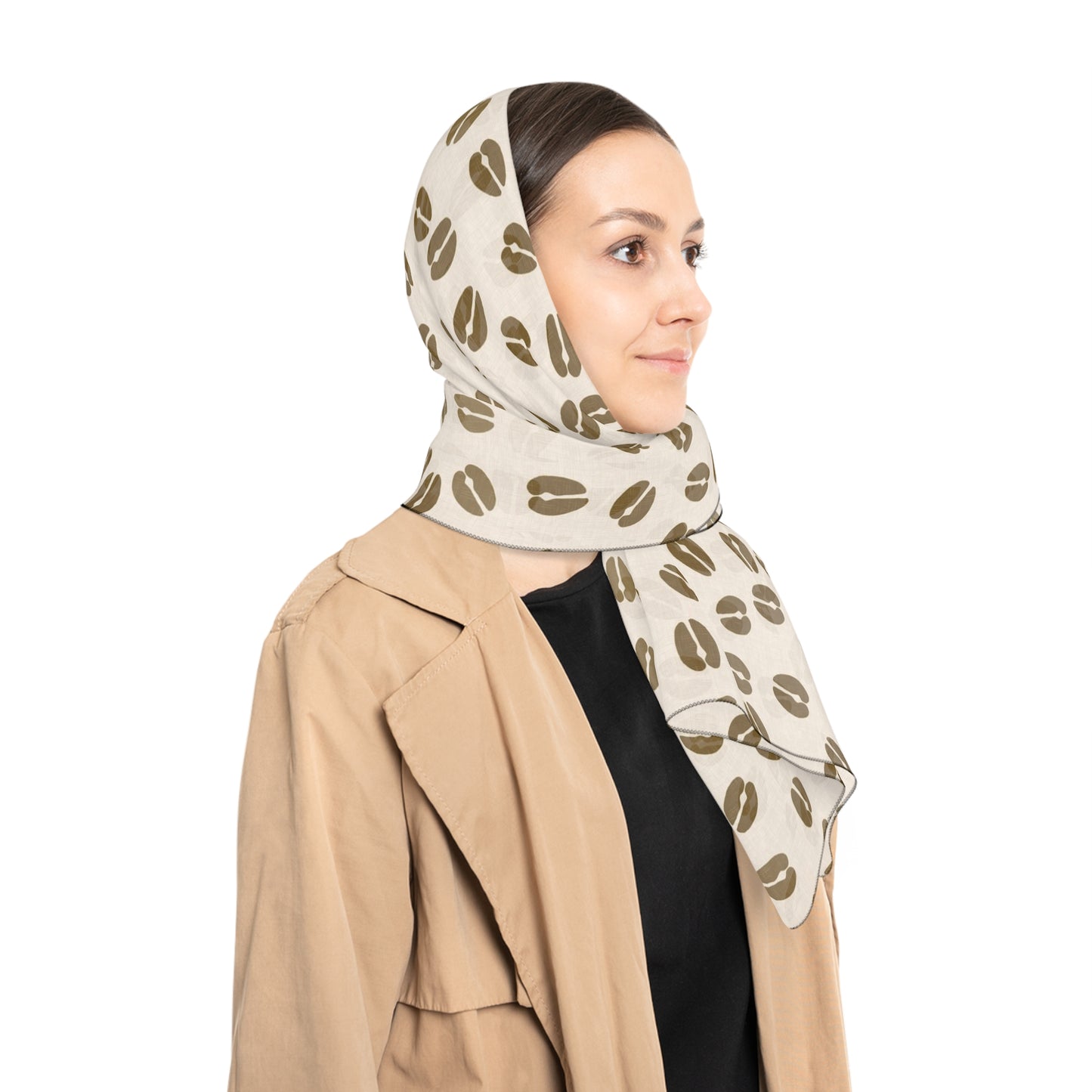 Deer Tracks Square Poly Scarf
