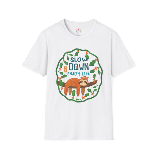 Sloth Collage Softstyle T-Shirt