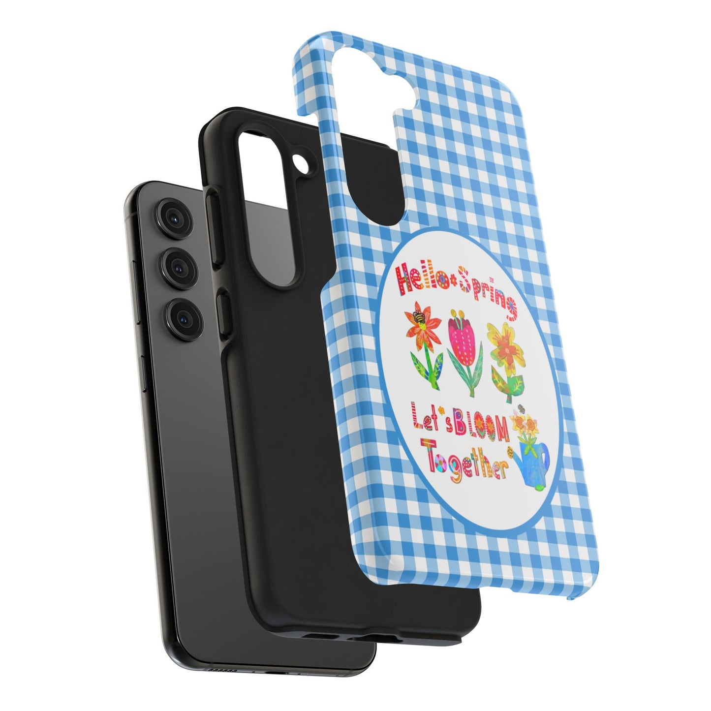 Hello Spring Collage Tough Phone Cases