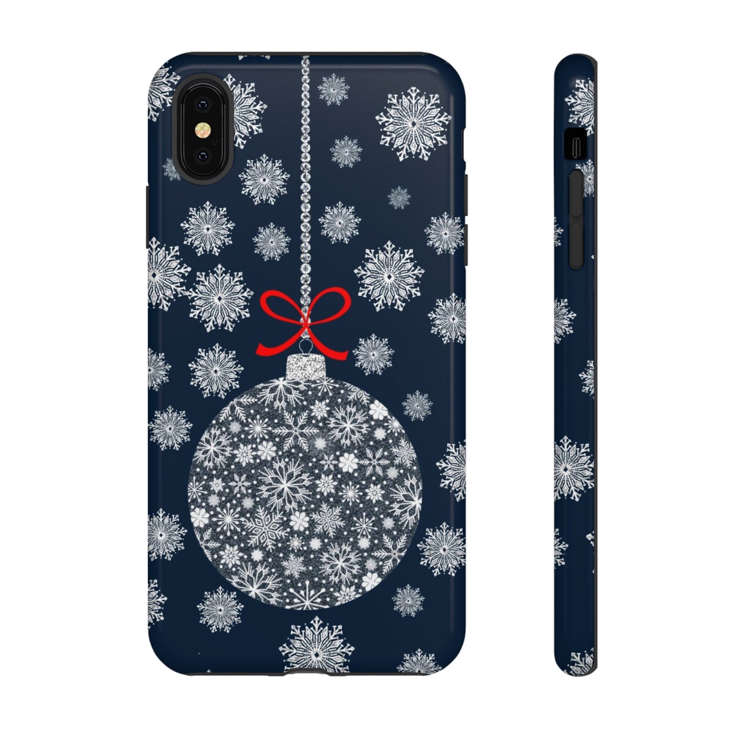 Sparkly Snowflake Bauble Tough Cases - Snowflake Bauble phone case