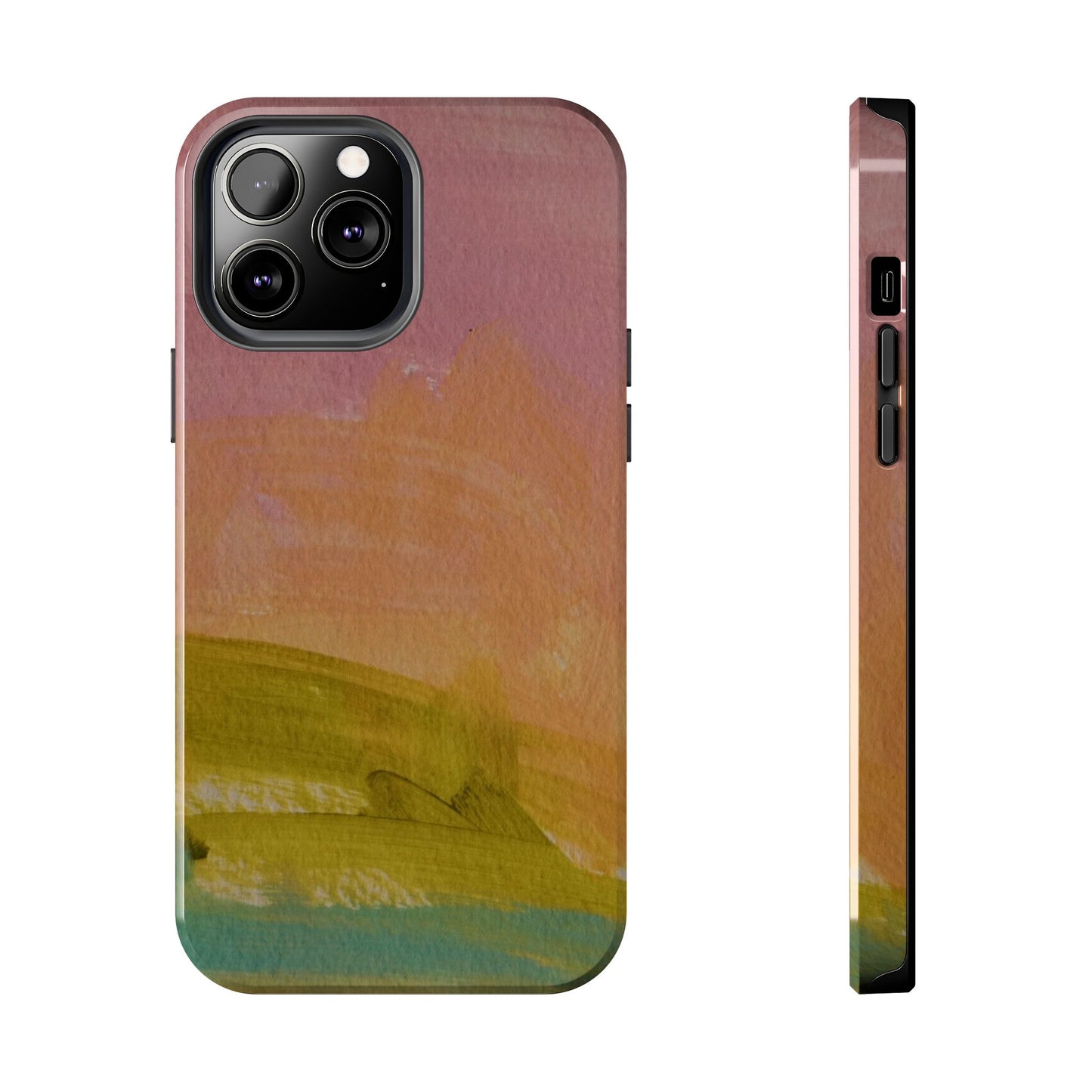 Abstract Soft Pastels Tough Phone Cases