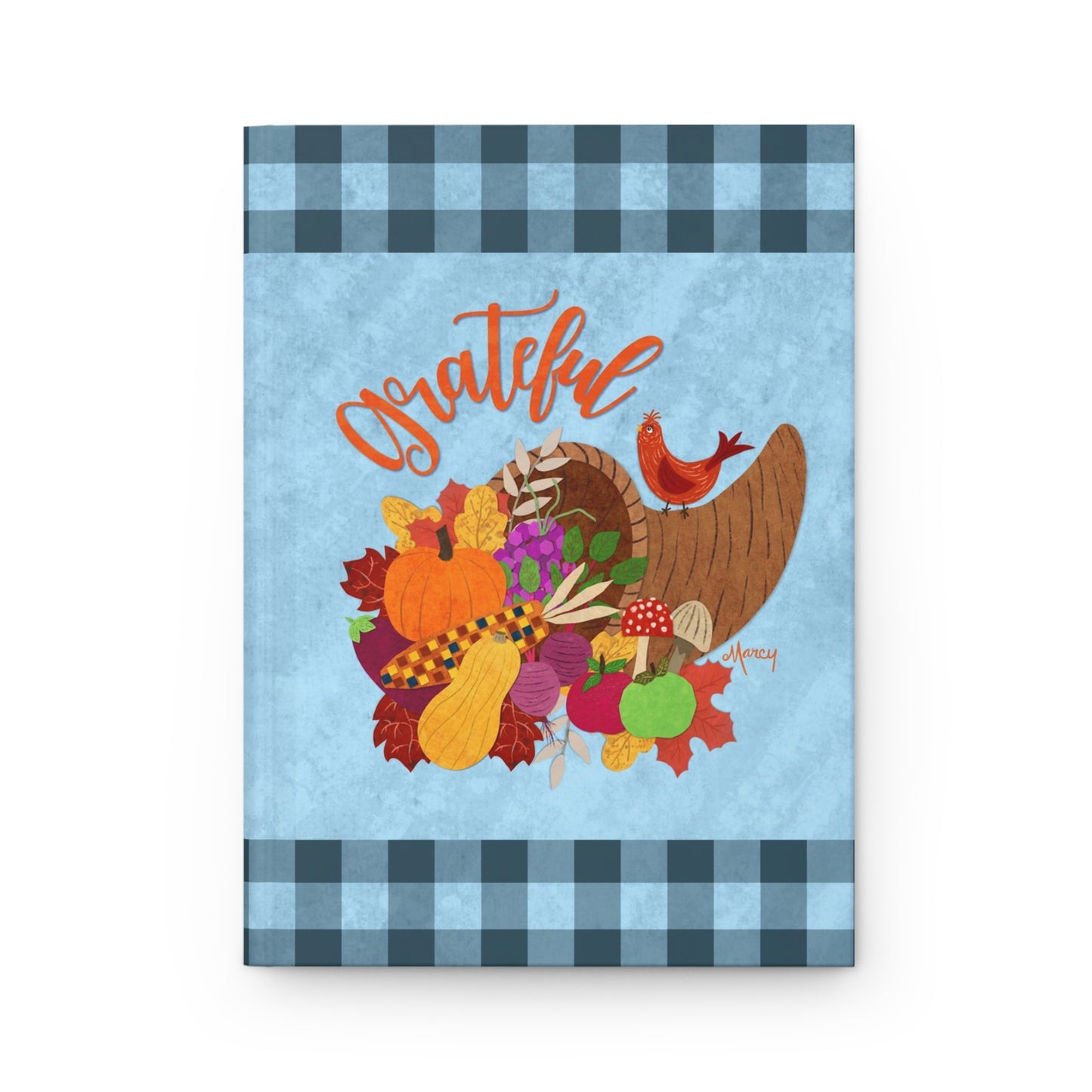 Cornucopia Collage Hardcover Journal Matte