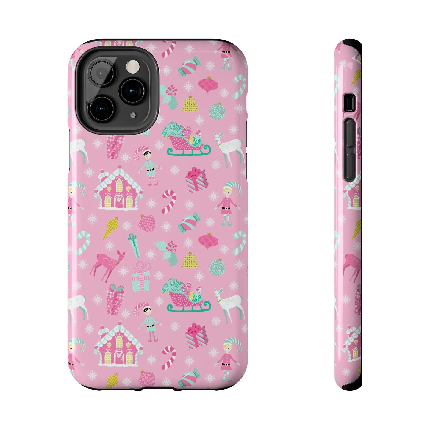 Pastel Christmas Tough Phone Cases