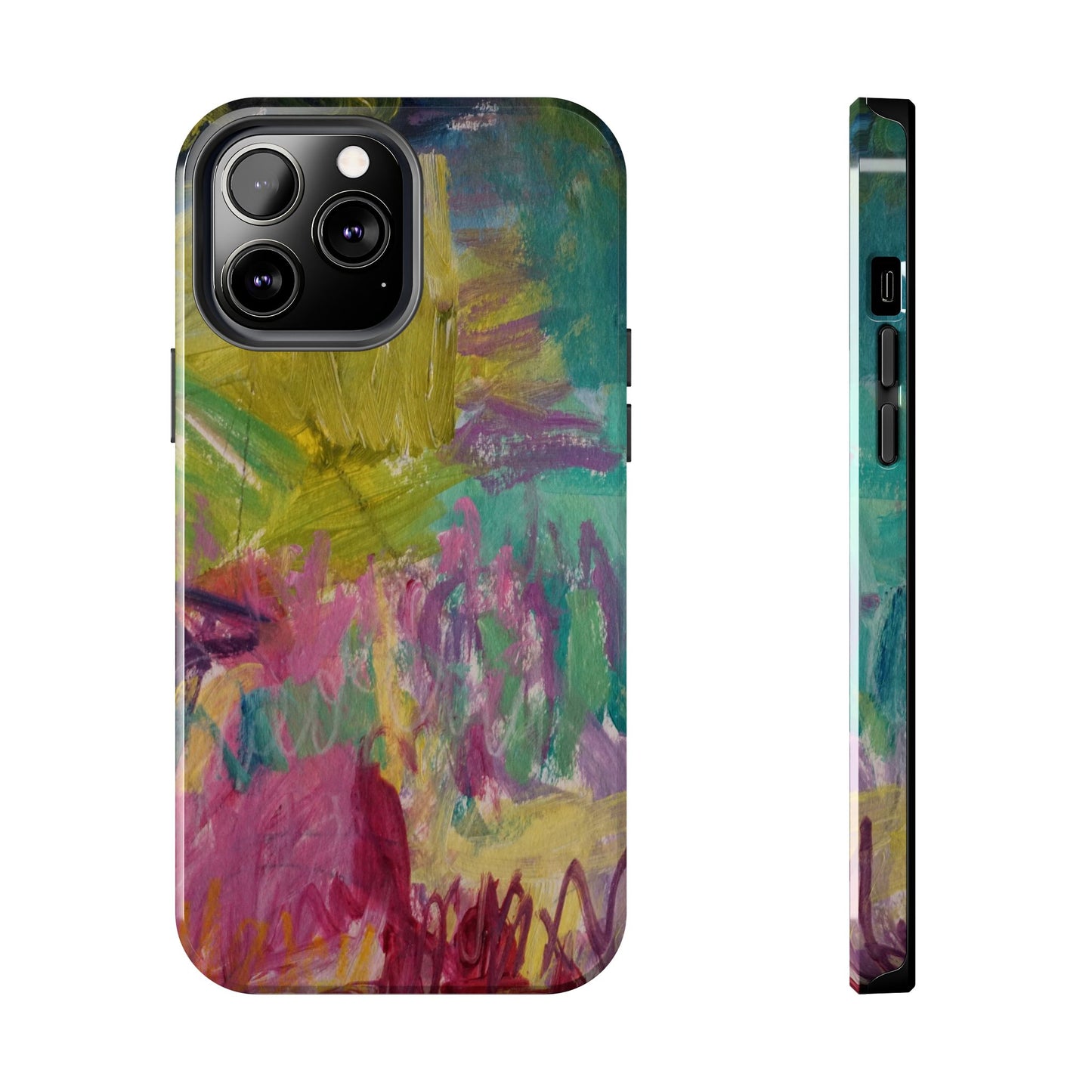 Abstract Pastel Tough Phone Cases