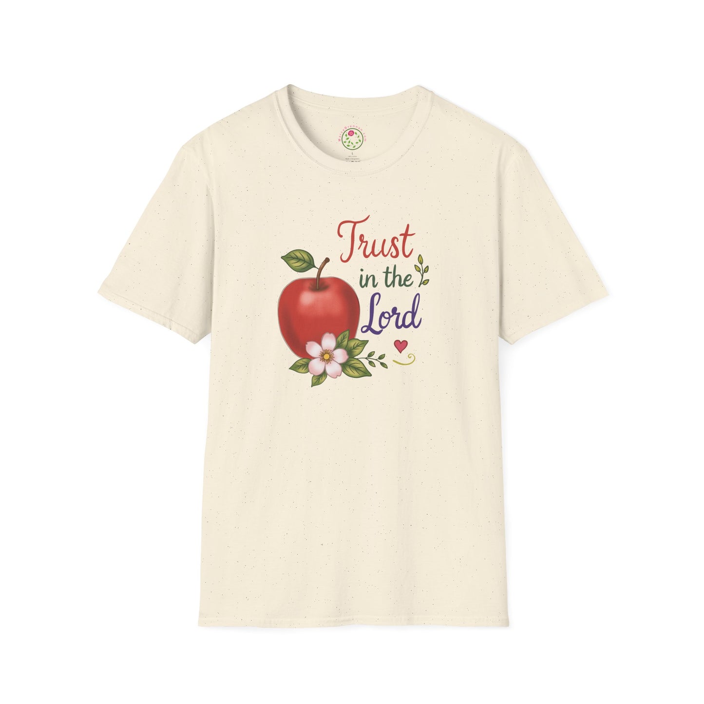 Trust in the Lord T-Shirt — Faith Apple Graphic Tee