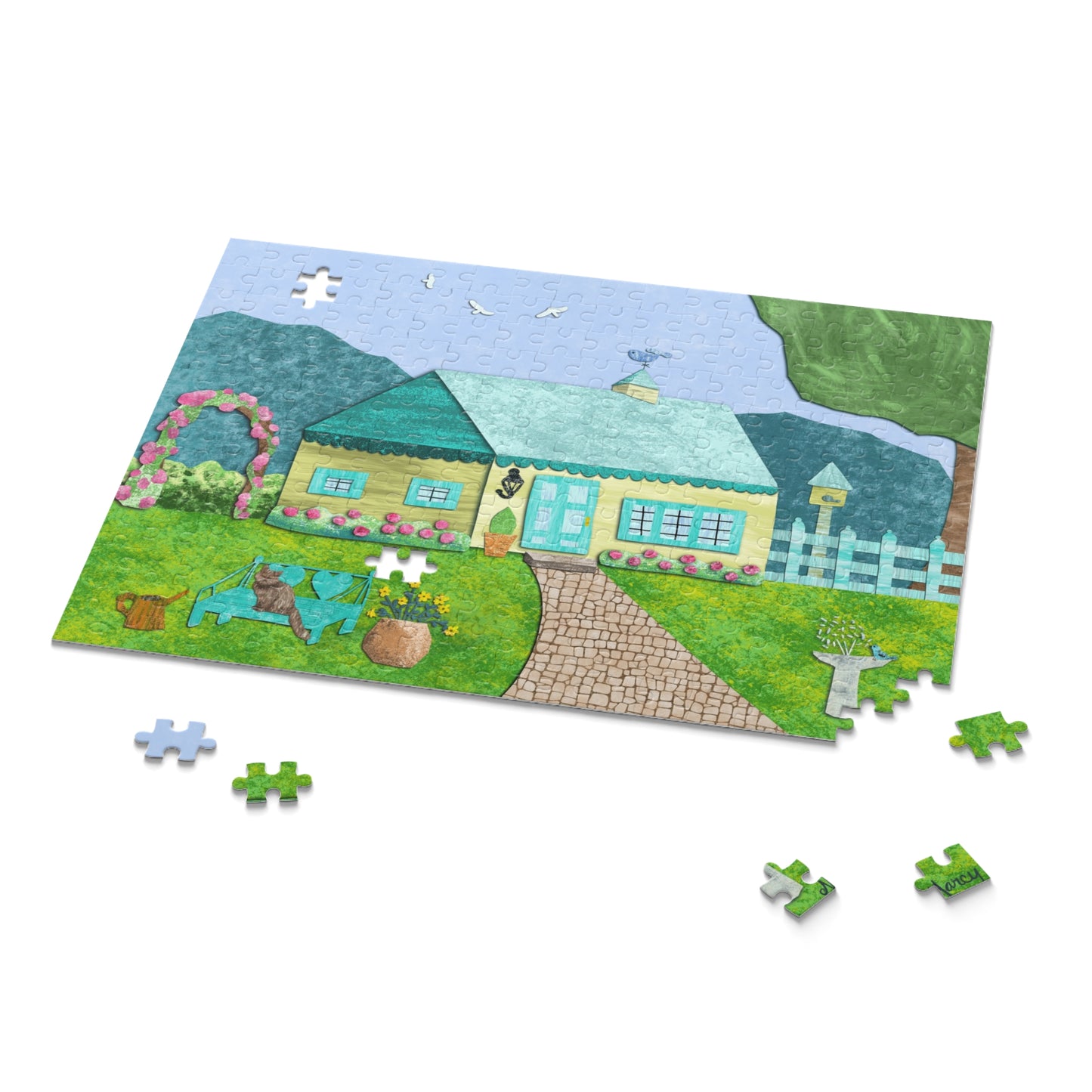 Enchanted Cottage Puzzle (120, 252, 500-Piece)