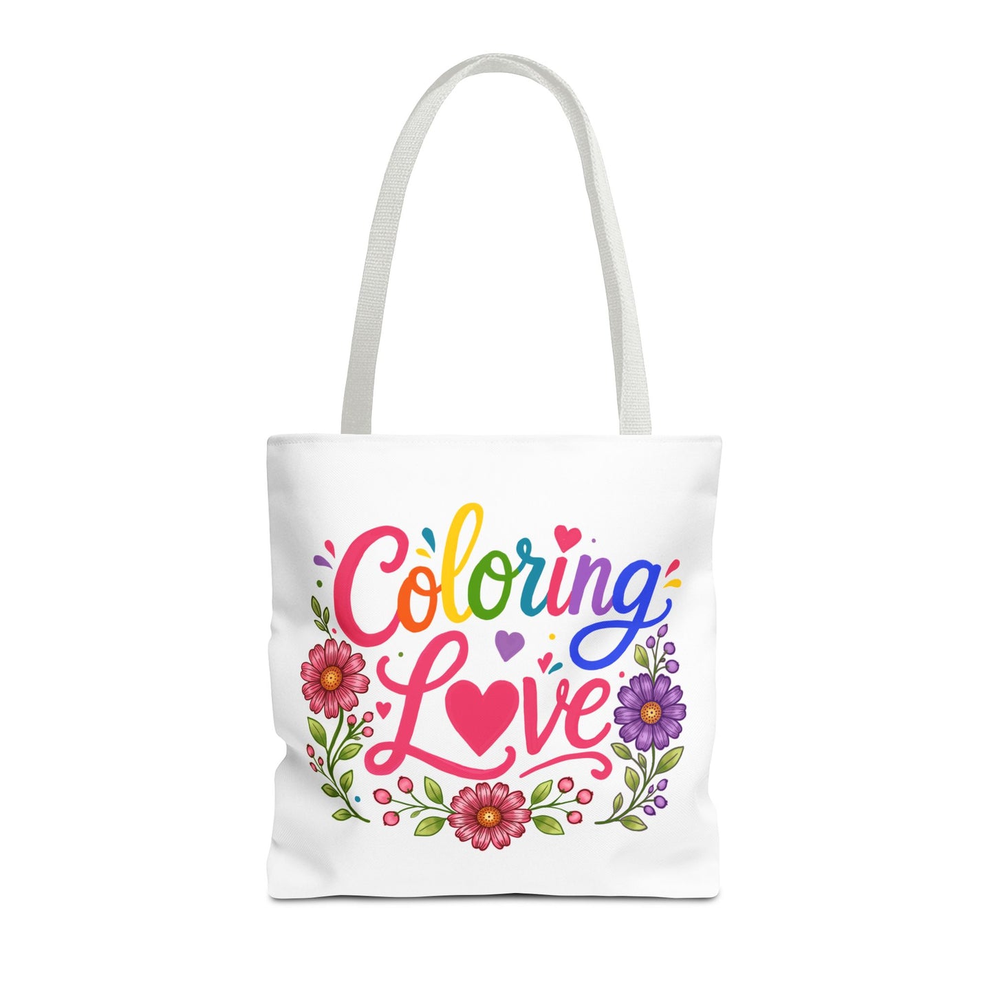 Coloring Love Tote Bag