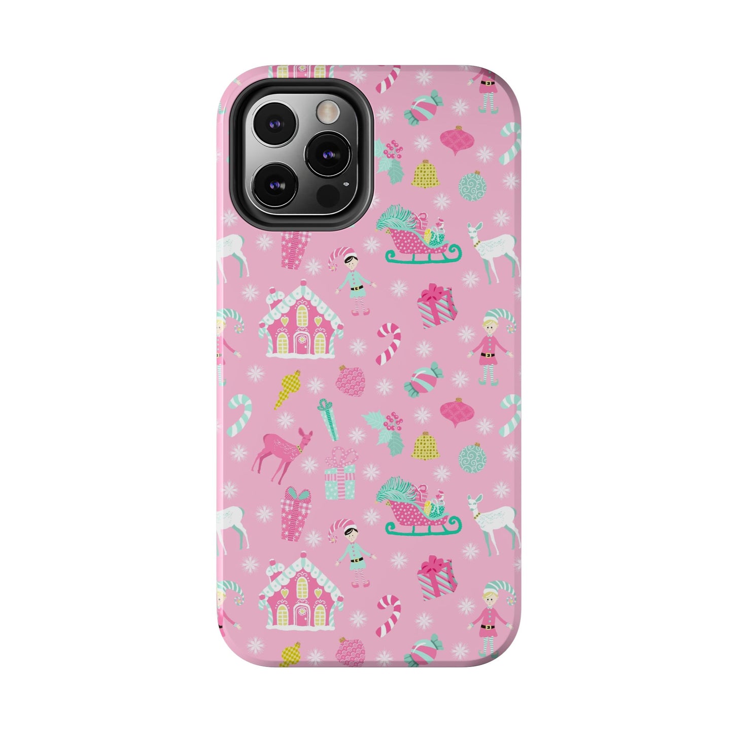 Pastel Christmas Tough Phone Cases