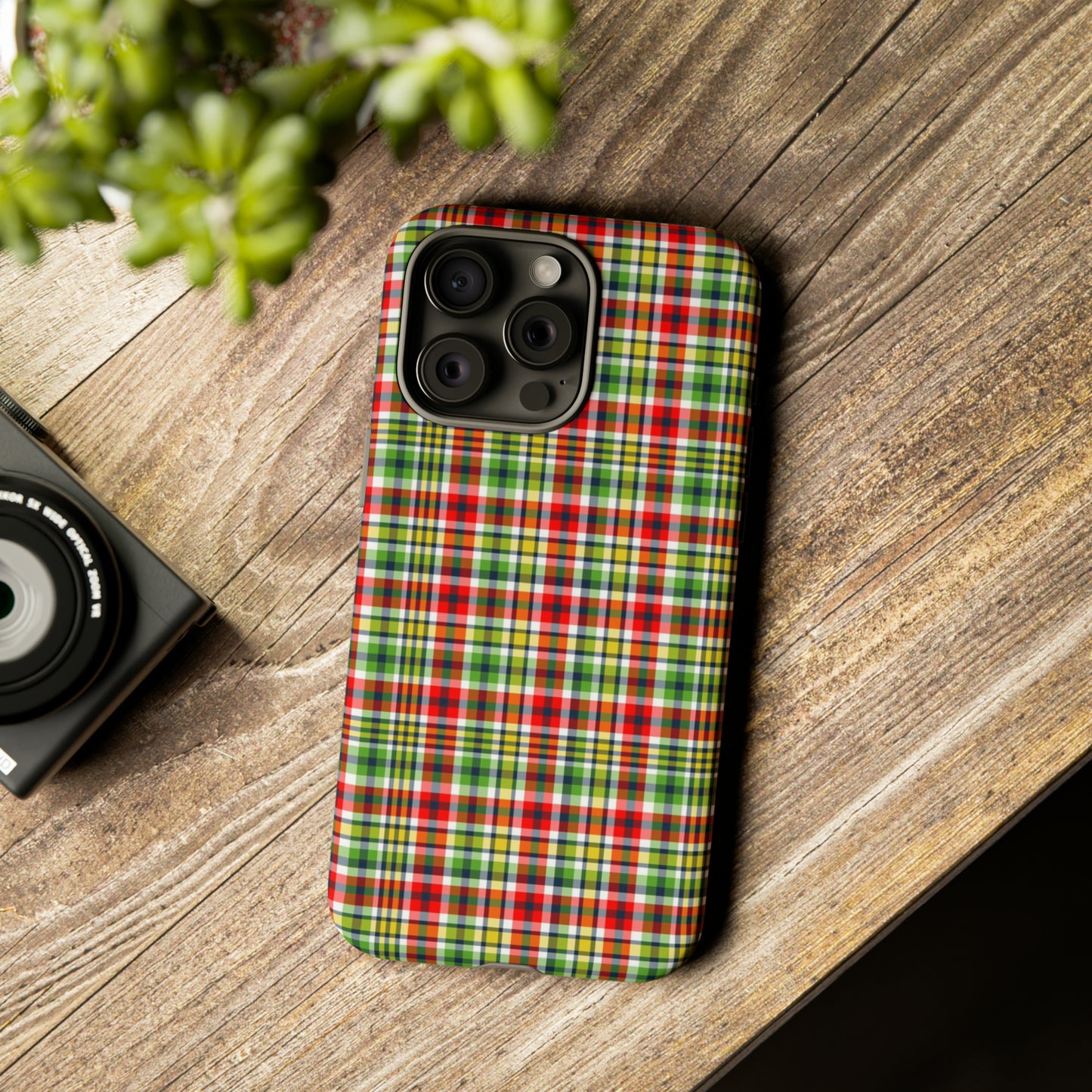 Very Merry Plaid Tough Cases