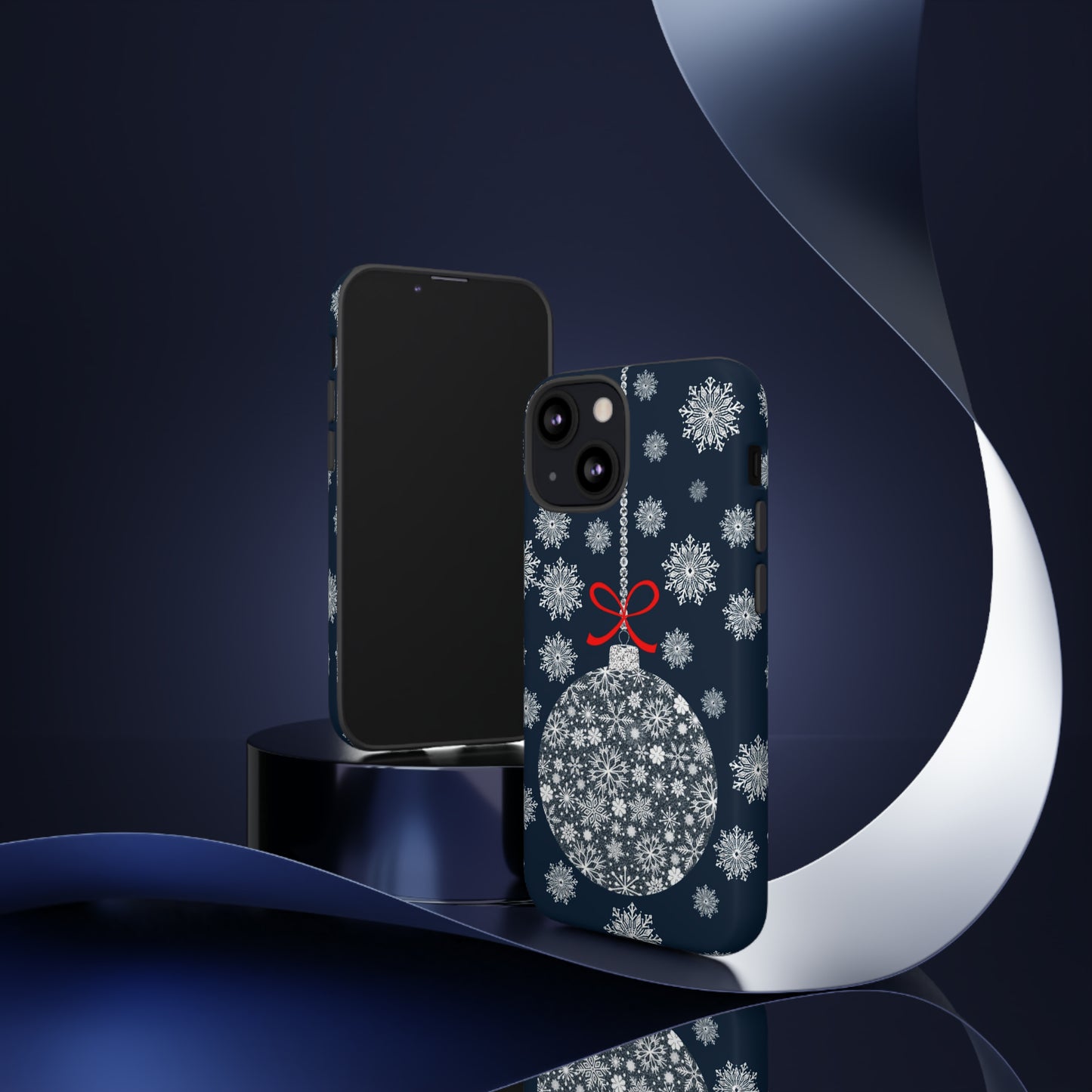 Sparkly Snowflake Bauble Tough Cases - Snowflake Bauble phone case