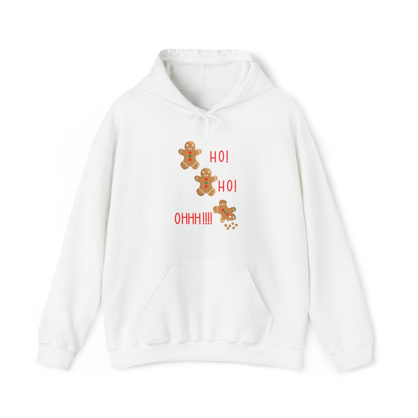 Gingerbread Men & Hearts Unisex Heavy Blend™ Hooded Sweatshirt