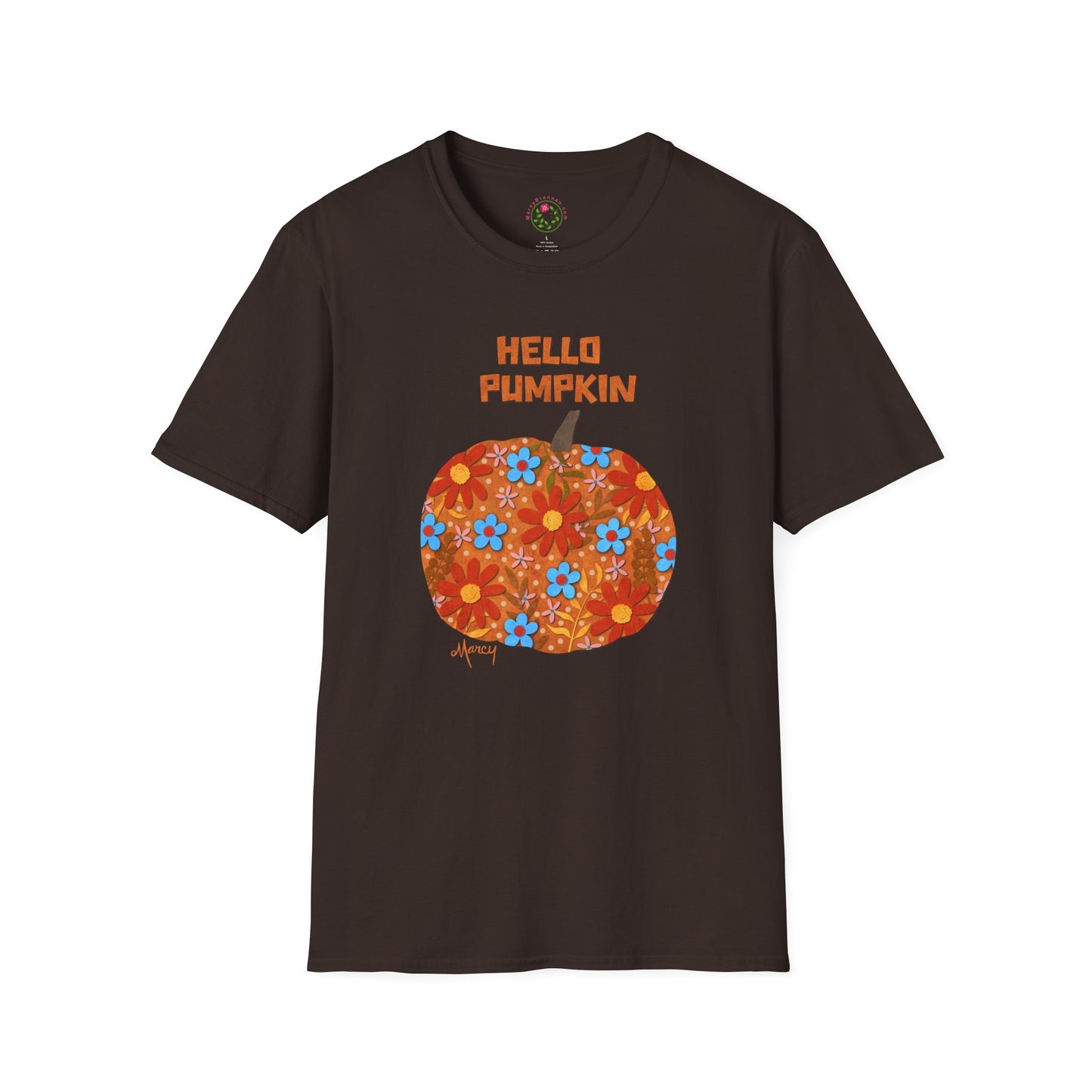 Hello Pumpkin Collage Softstyle T-Shirt
