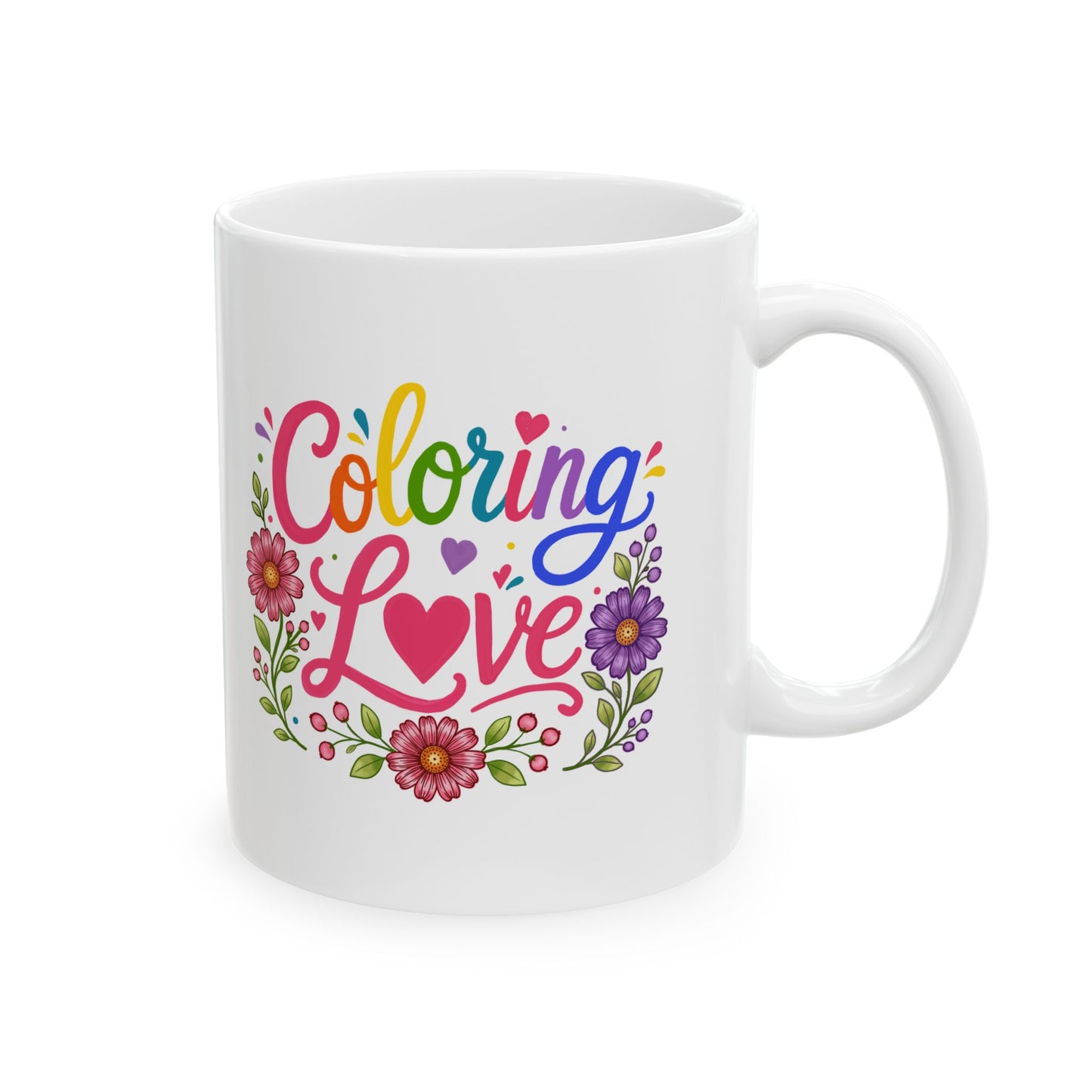Coloring Love Mug 11oz & 15oz