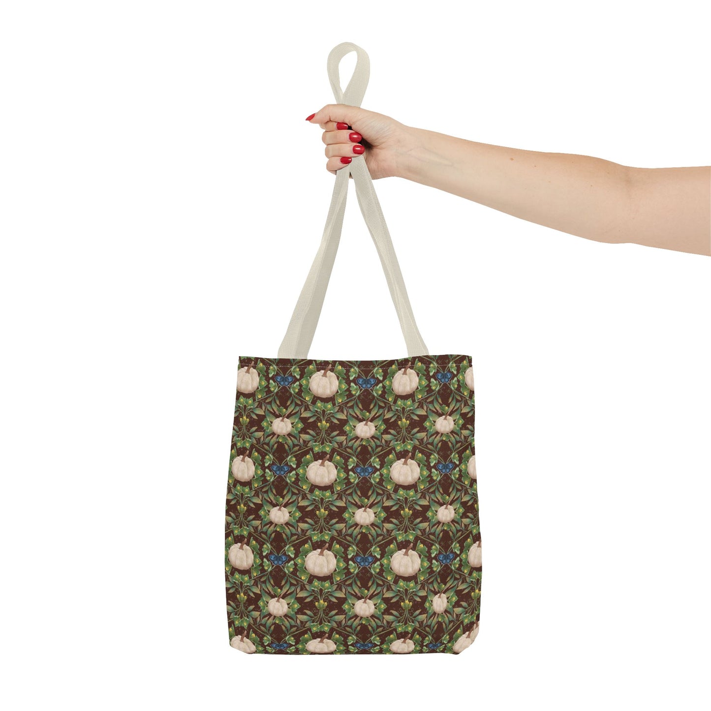 White Pumpkins Tote Bag