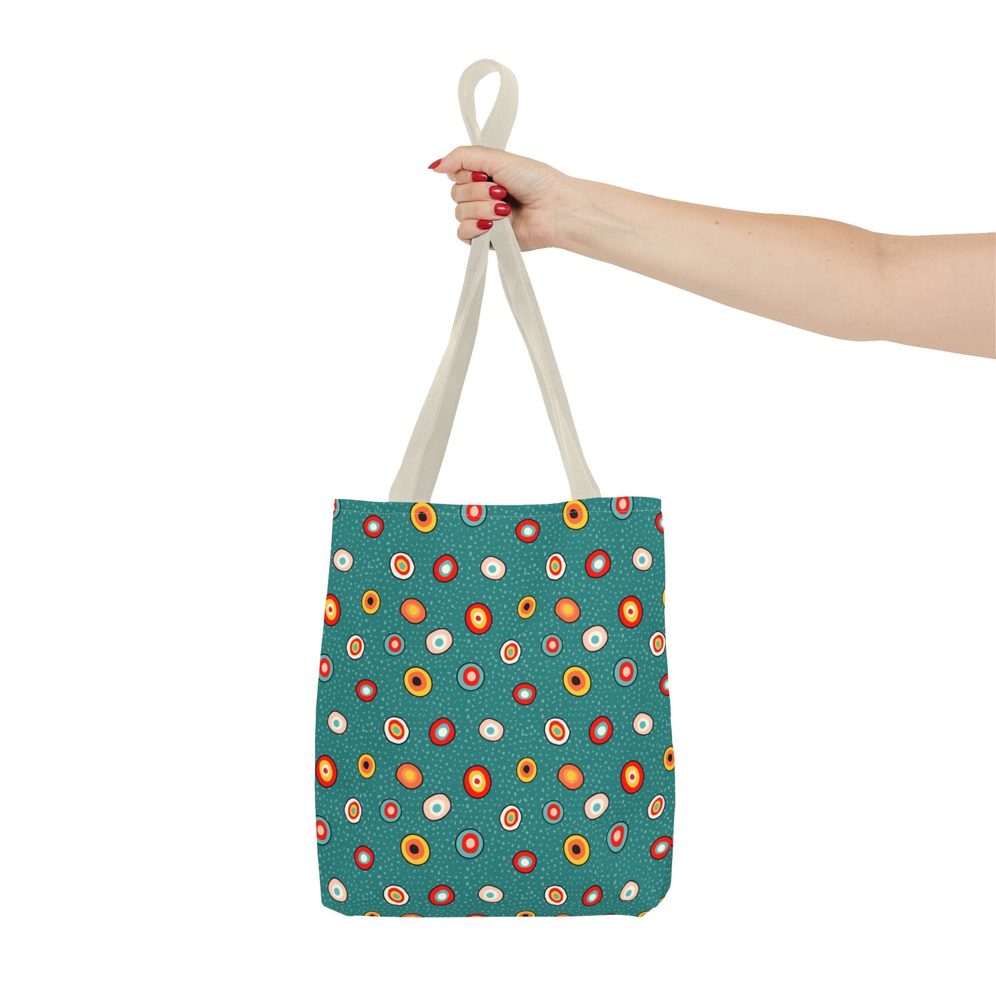 Funky Circles Tote Bag