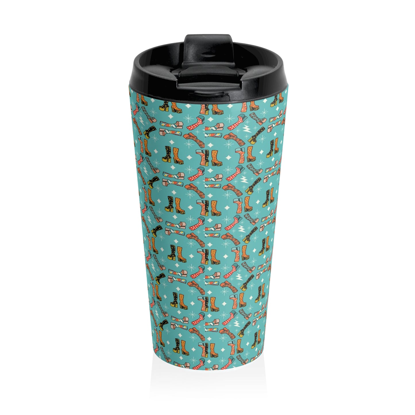 Groovy Boots Stainless Steel Travel Mug