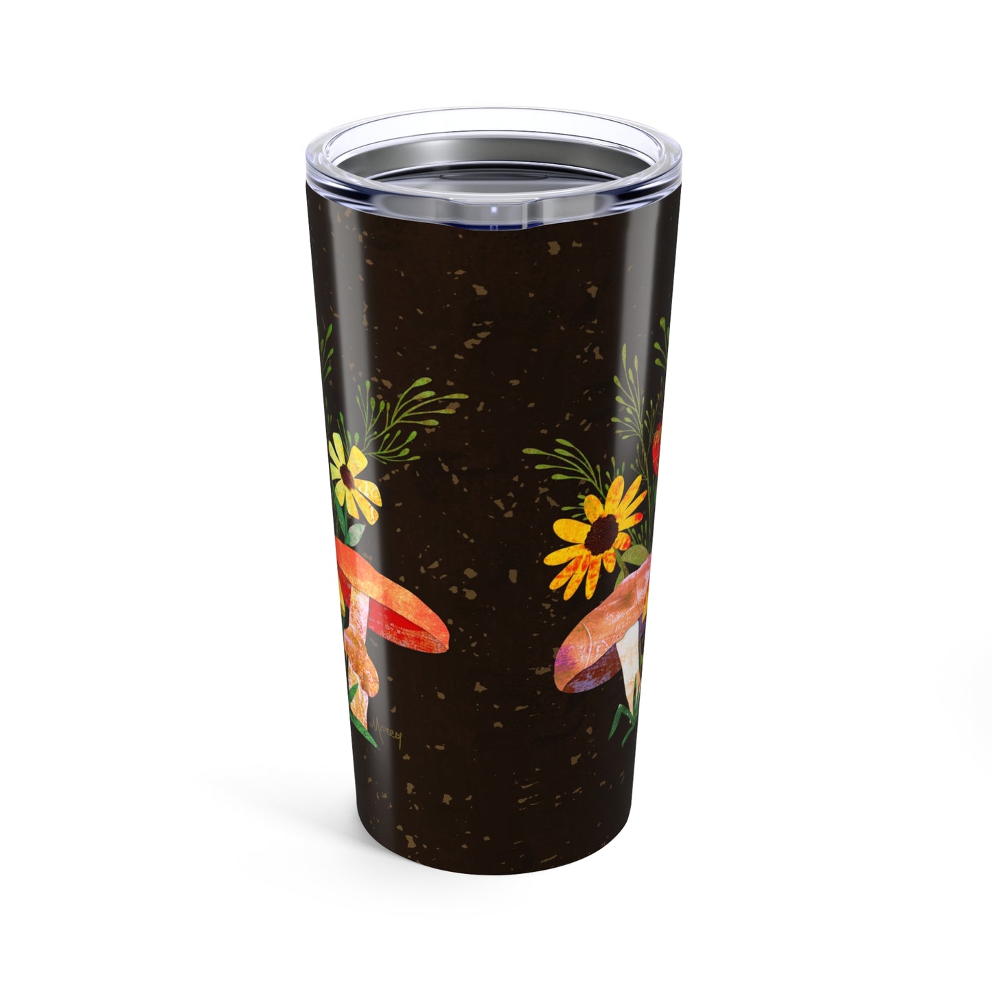 Shrooms n Fleurs Collage Tumbler 20oz