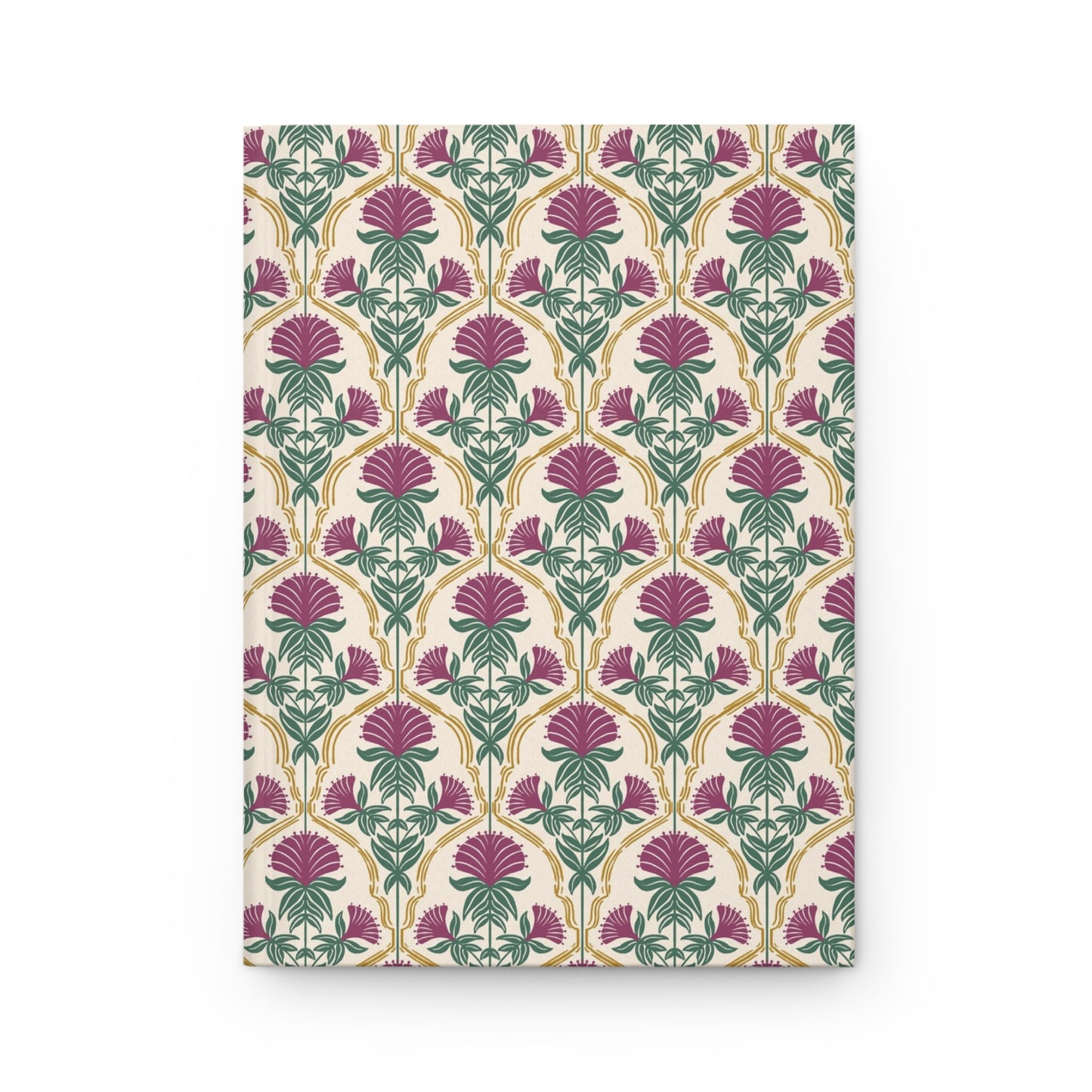 Bergamot Flowers Hardcover Journal Matte