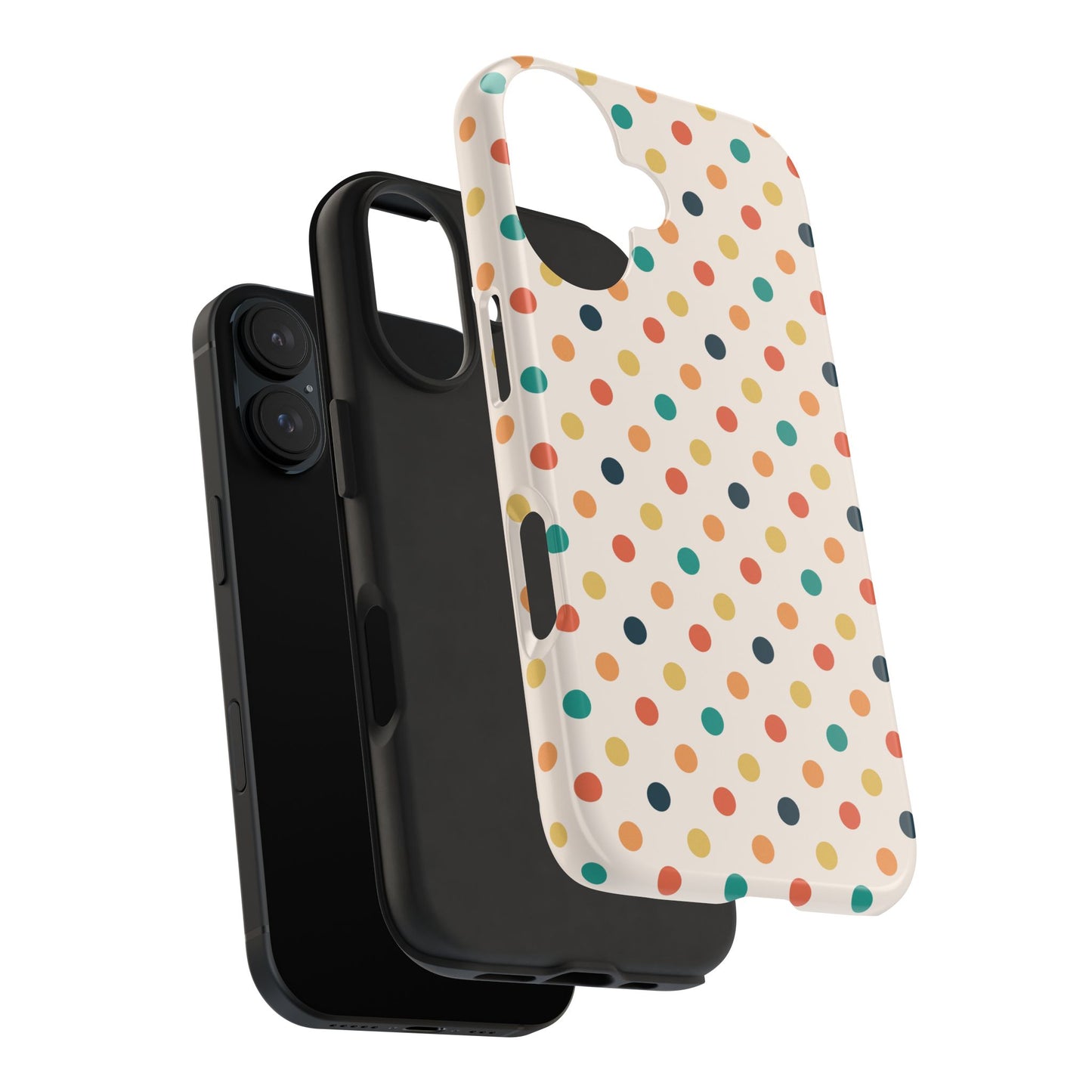 Sunbaked Polka Dots Tough Phone Cases, Case-Mate