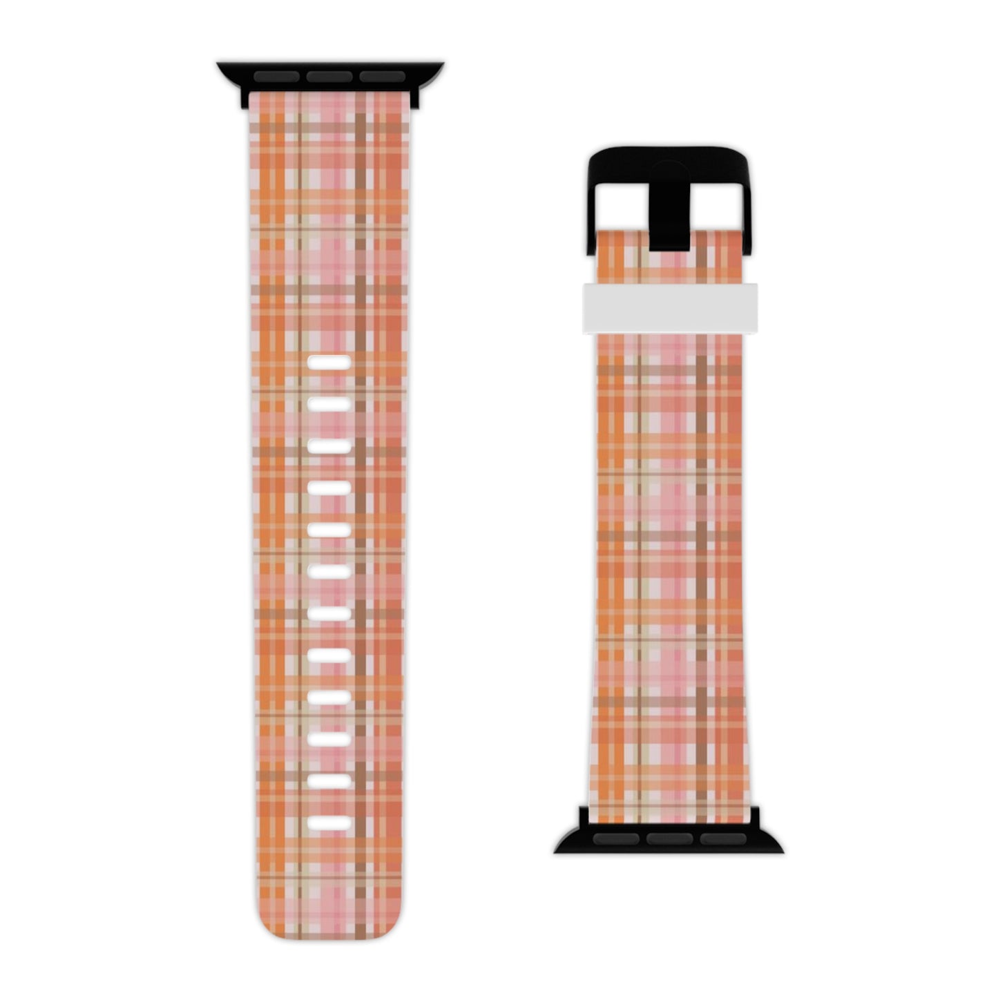 Soft Autumn Plaid Watch Band for Apple Watch