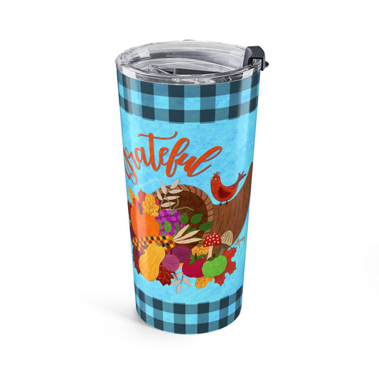 Cornucopia Collage Tumbler